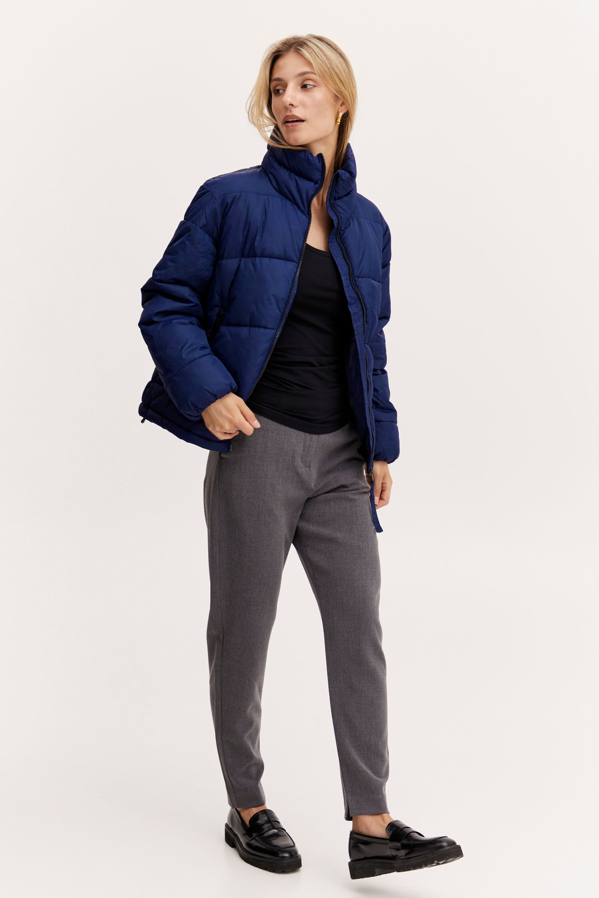 b.young Steppjacke »Steppjacke BYDomina«, ohne Kapuze