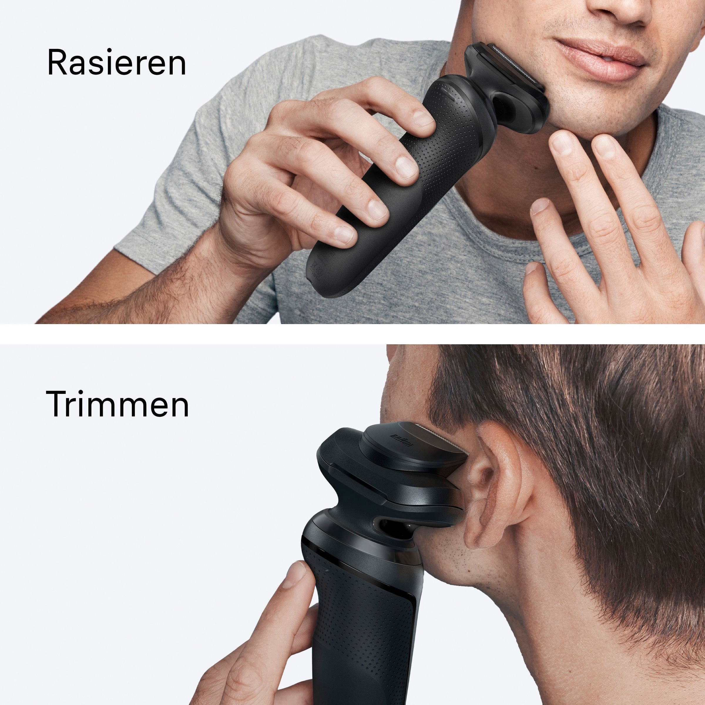 Braun Elektrorasierer »Series 5 52-N1200s«, 1 St. Aufsätze, 100% wasserdicht, Präzisionstrimmer-Aufsatz, Bis zu 50 Min