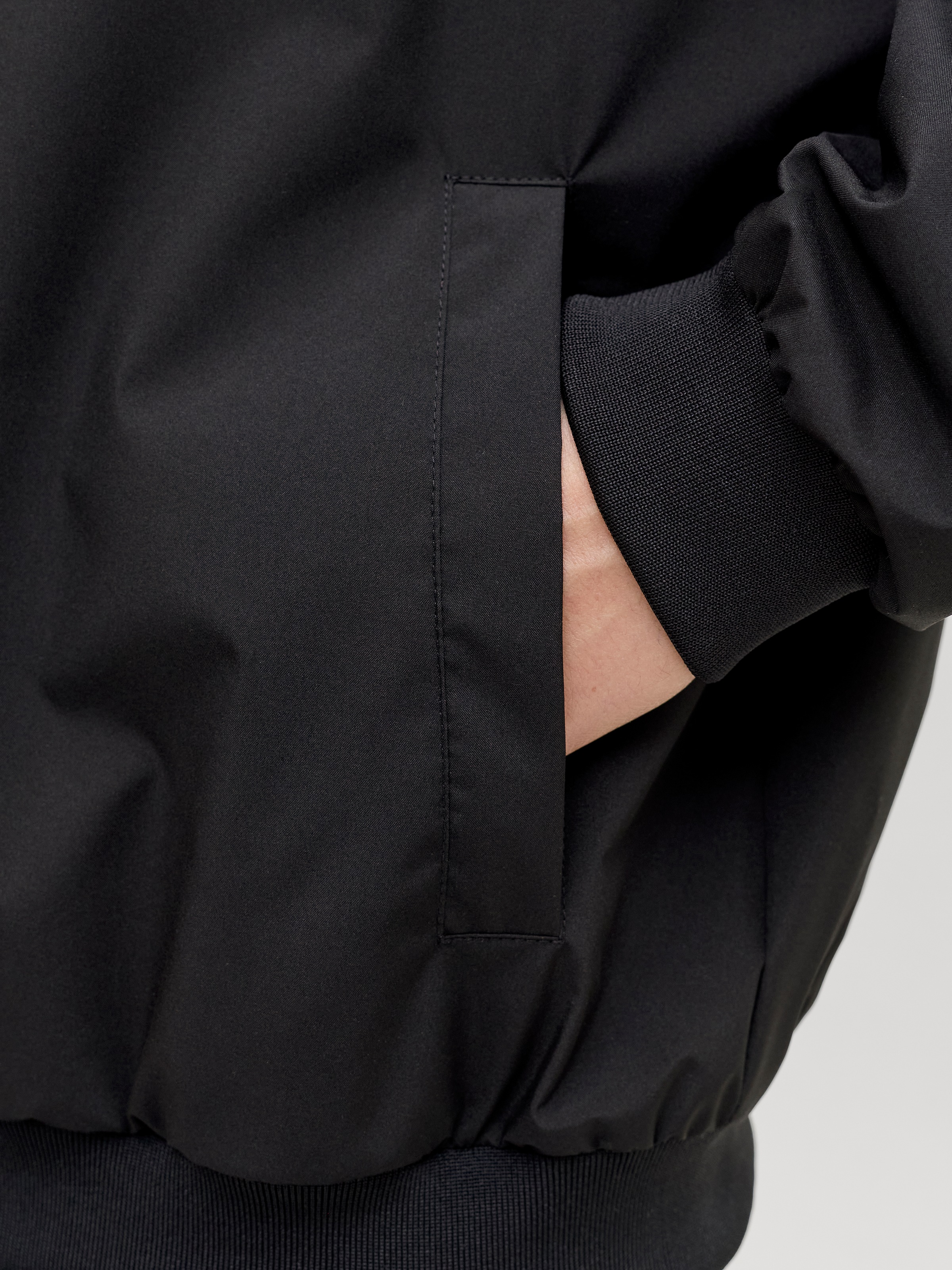 Jack & Jones PlusSize Blouson »JJECHARGE LIGHT JACKET HOOD NOOS PLS« mit Kapuze Kunstfaser, regular fit