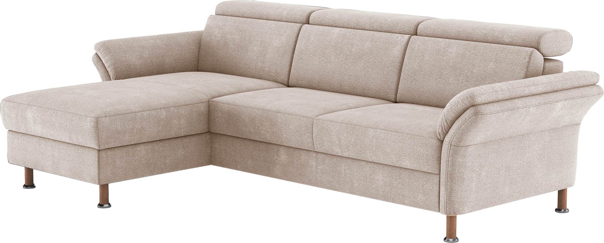 Home affaire Ecksofa »Calypso L-Form«, mit motorischen Funktionen im Sofa und Recamiere