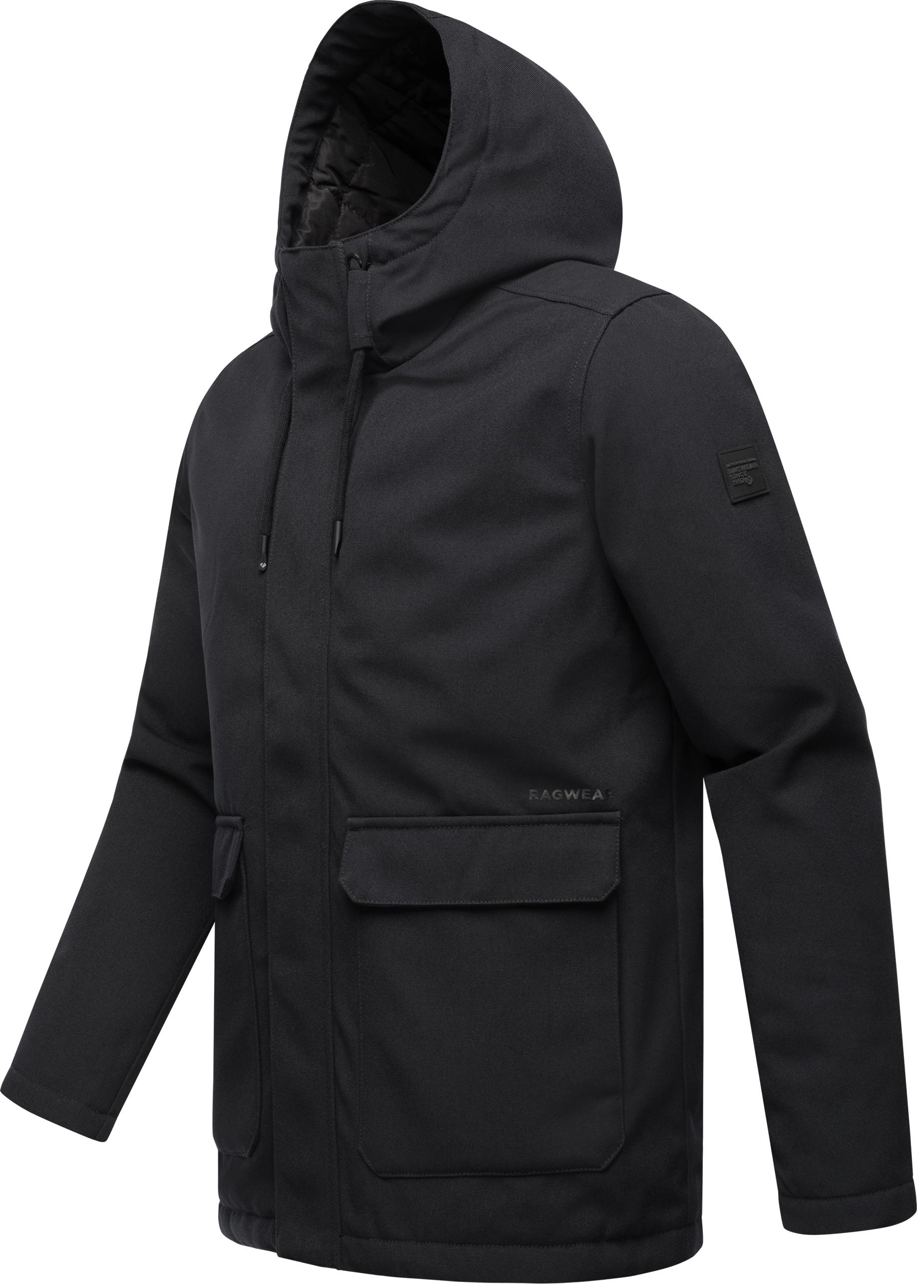 Ragwear Winterjacke »Mr Them«, mit Kapuze, stylische Herren Outdoorjacke mit großer Kapuze