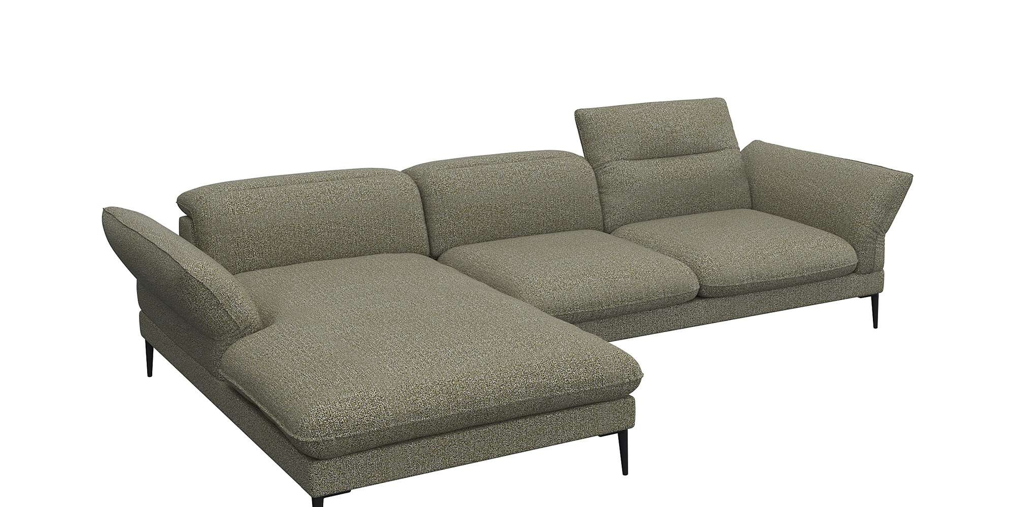 Ecksofa »Salino, Funktionssofa mit Recamiere, Relaxsofa, Ecksofa«, Sofa mit Arm- und...