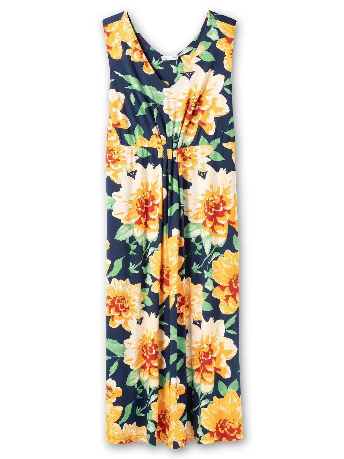 sheego by Joe Browns Jerseykleid »Große Größen«, mit Blumendruck und schwingendem Rockteil