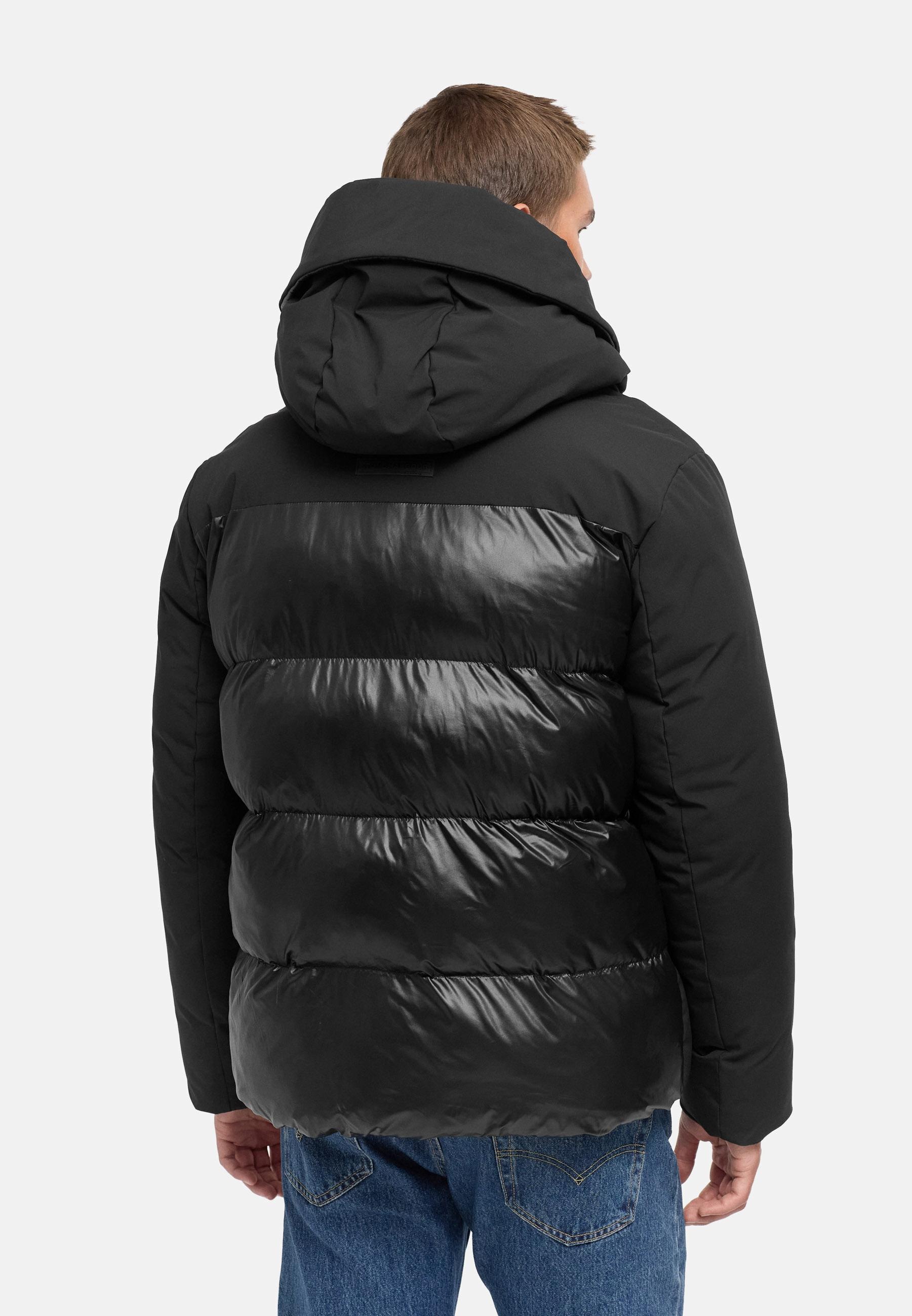 Stone Harbour Outdoorjacke »Nerioo XX« mit Kapuze Winterjacke im Stepp-Materialmix mit Kapuze, winddicht