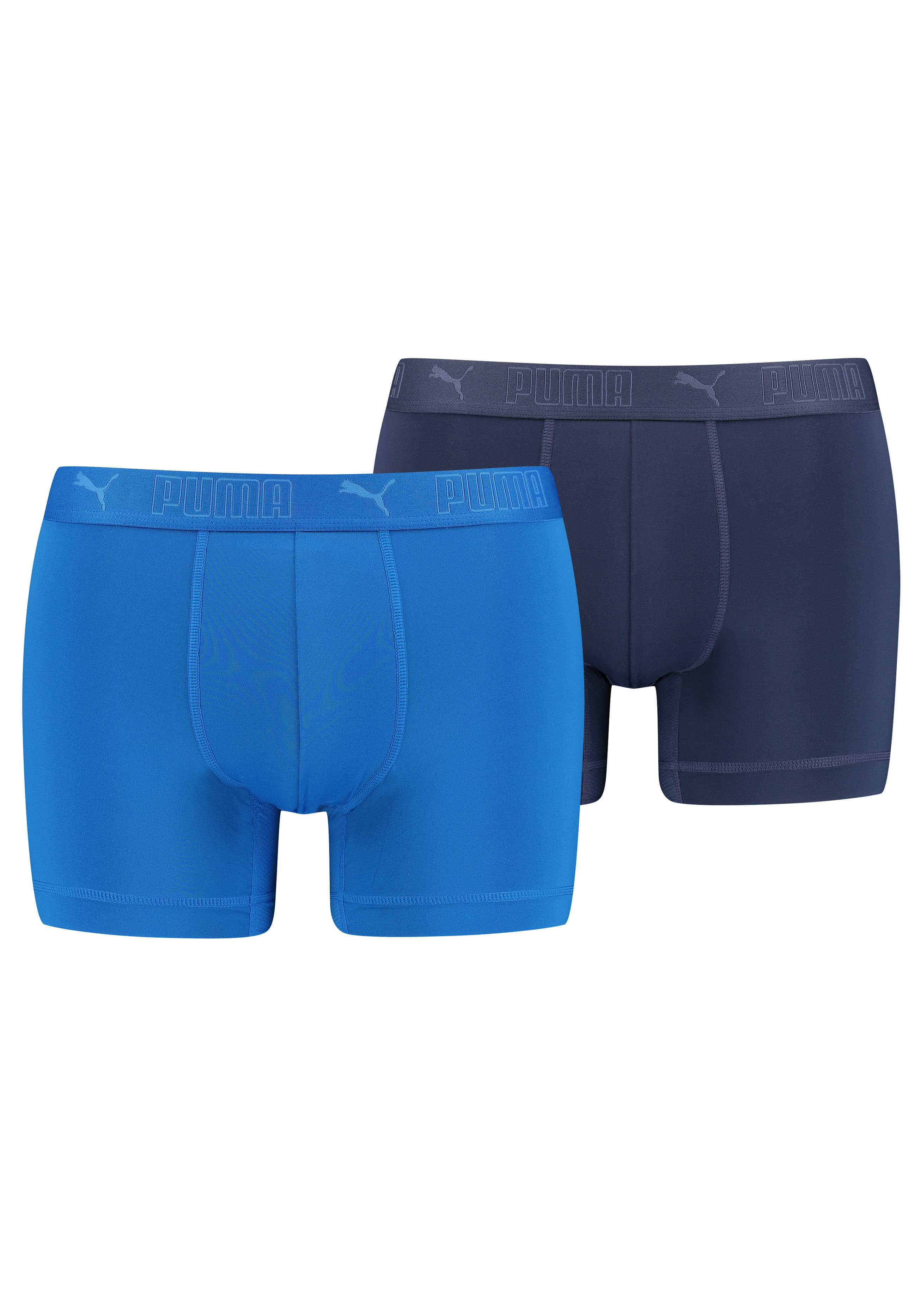 PUMA Kleiderschrank "PUMA MEN SPORT MICROFIBER BOXERS 2P" mit Logo-Bund