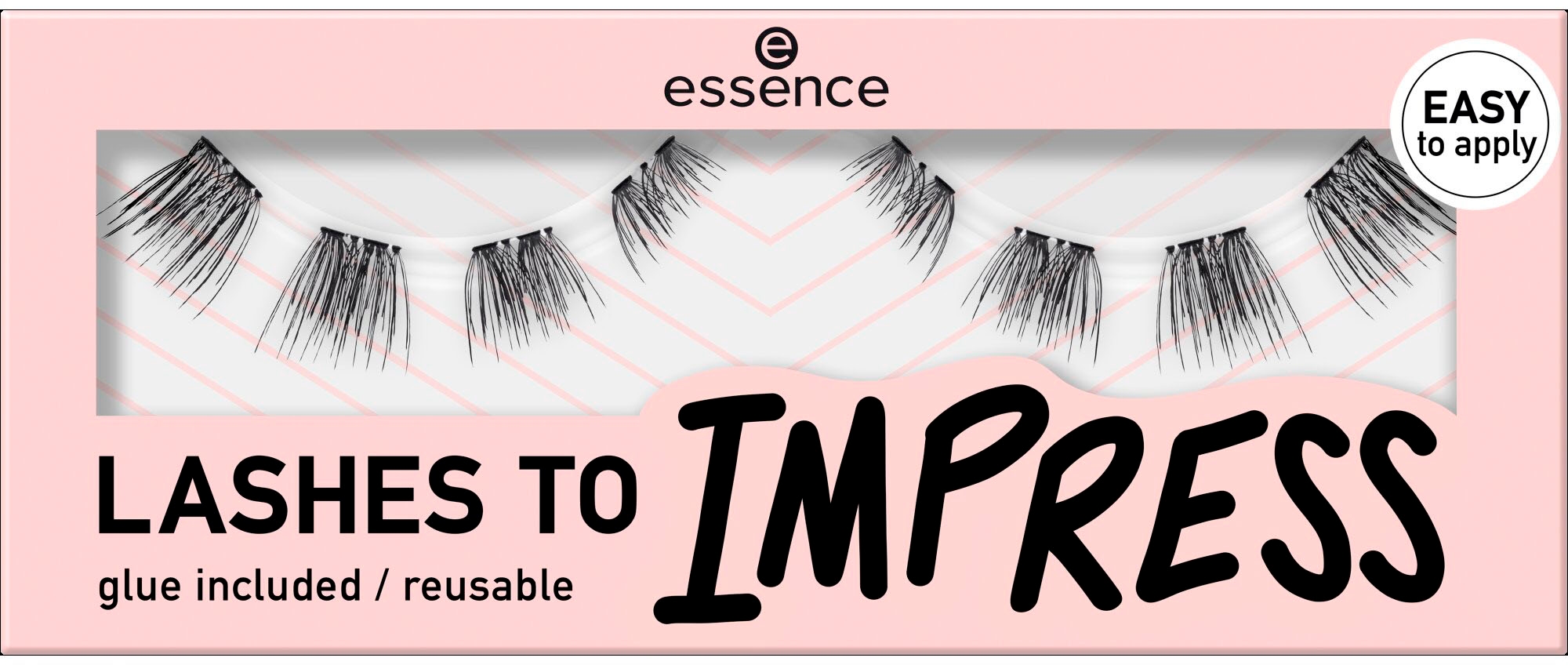 Essence Einzelwimpern »LASHES TO IMPRESS«, (3tlg. Set)