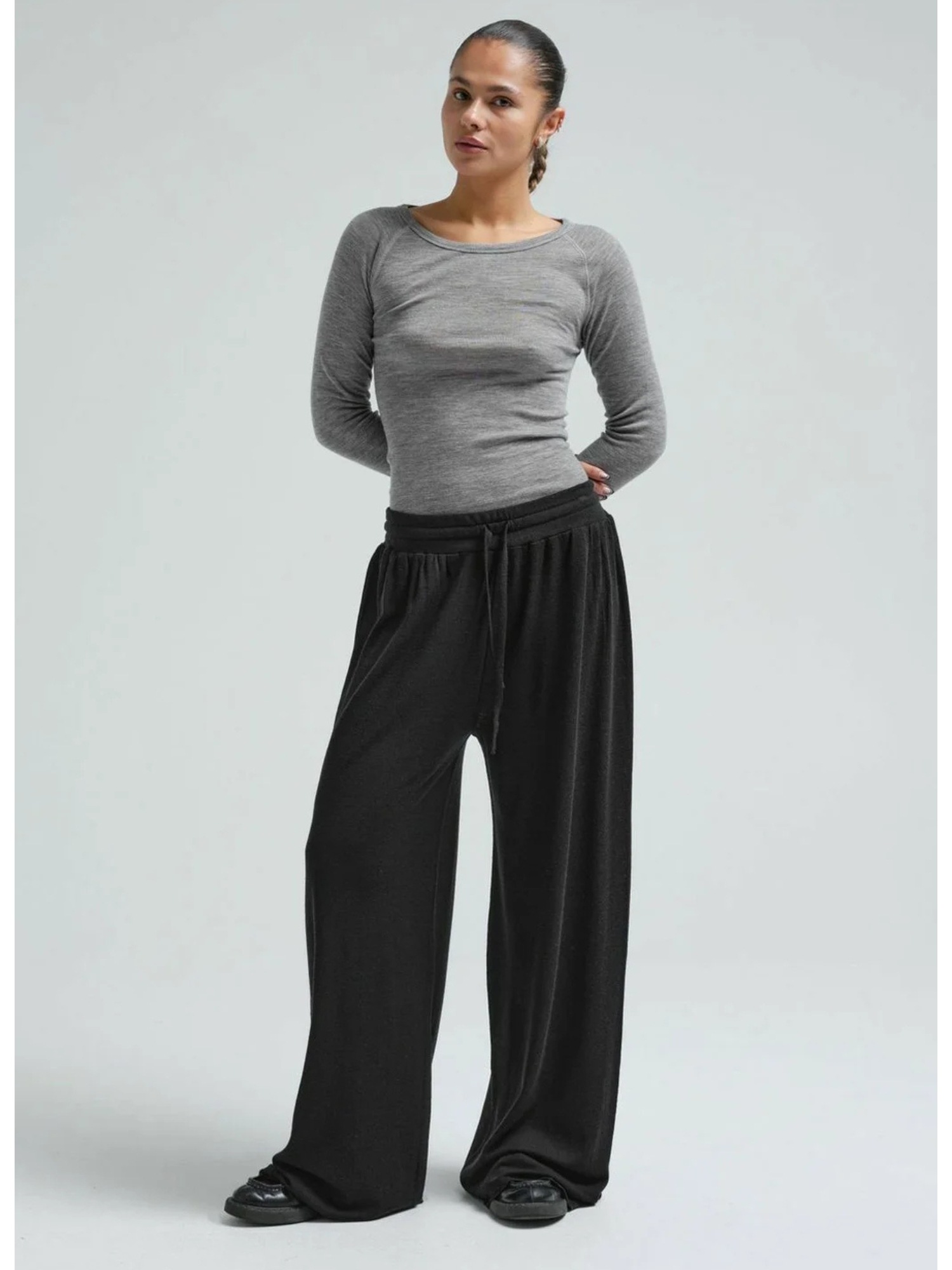 Seamless Basic Chinohose »Seamless Basic Trousers Woolen Barbera«