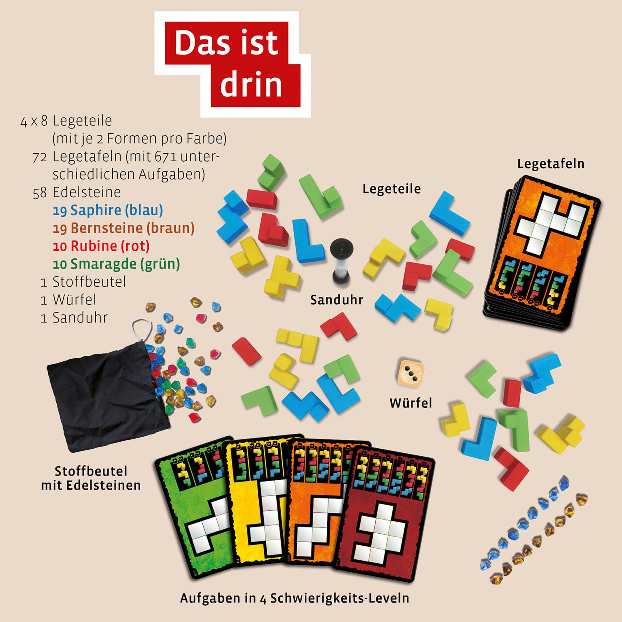 Kosmos Spiel »Ubongo! 3-D Family 2022«, Made in Germany