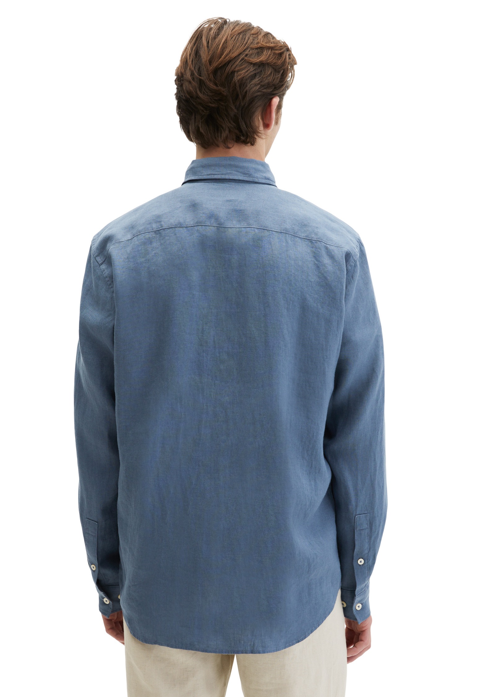 Thumbnail - Marc OPolo Langarmhemd "aus reinem Leinen"