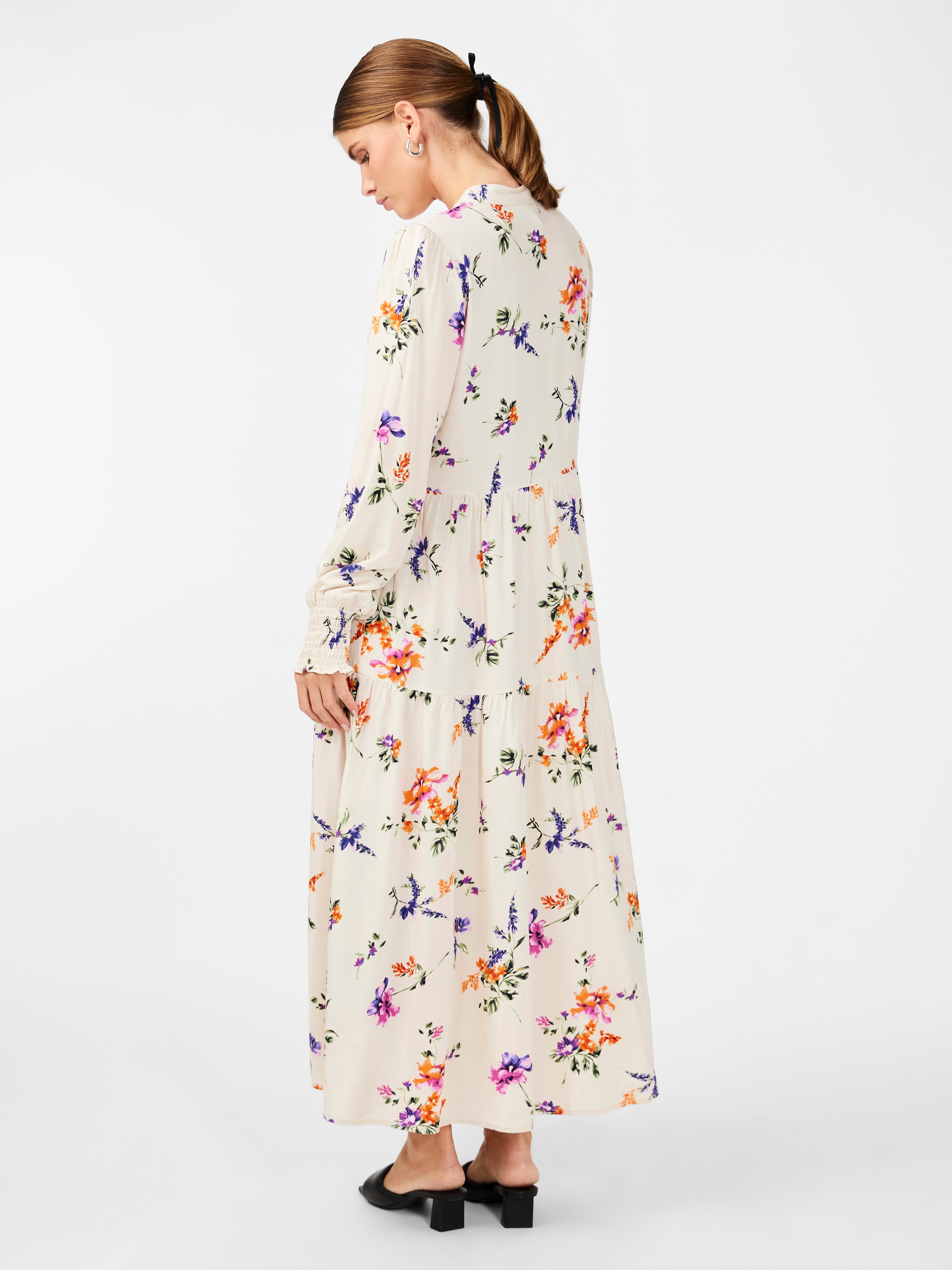 Y.A.S Druckkleid »YASASINA LS LONG SHIRT DRESS S. NOOS«