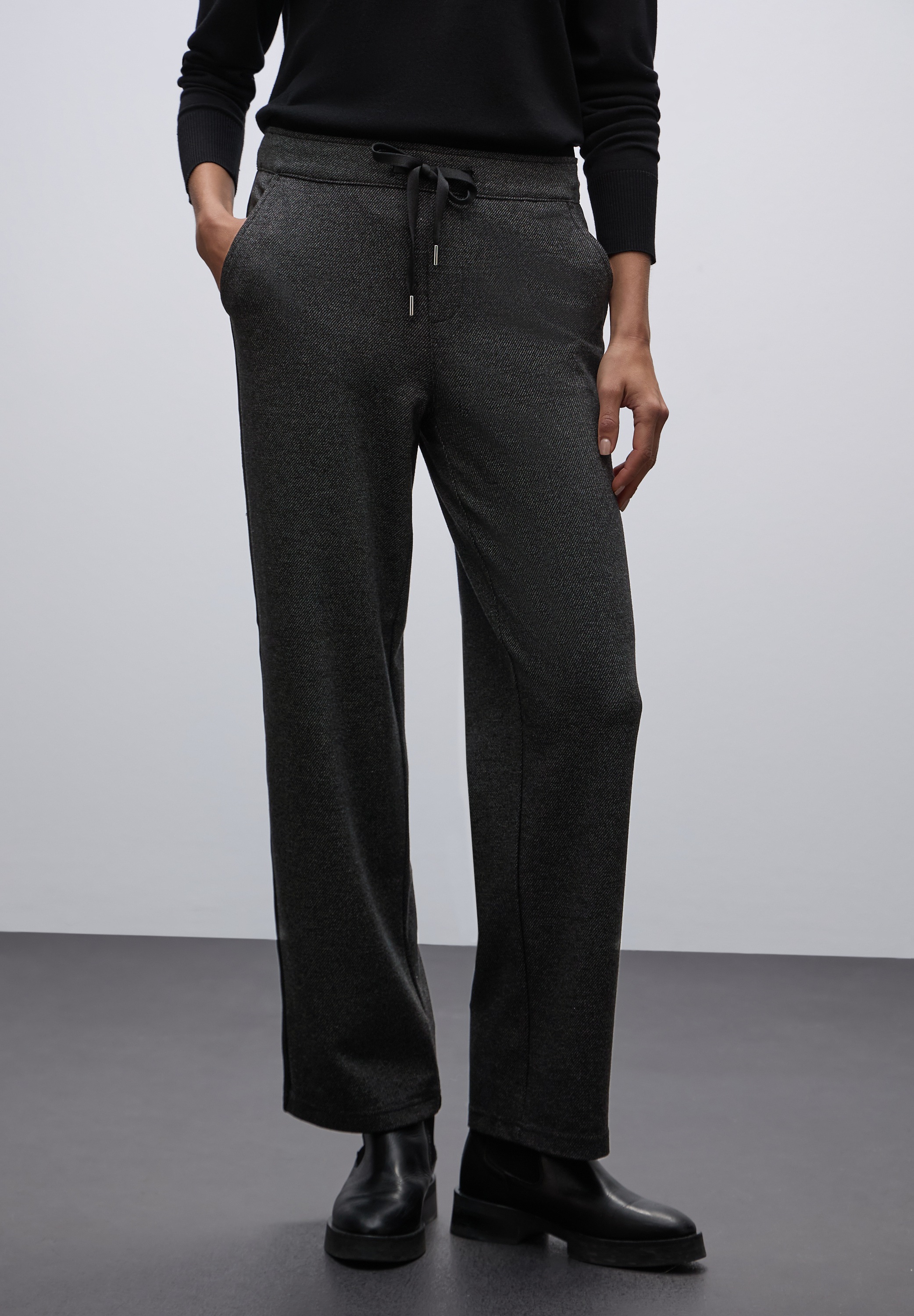 STREET ONE Schlupfhose mit elastischem Bund günstig online kaufen