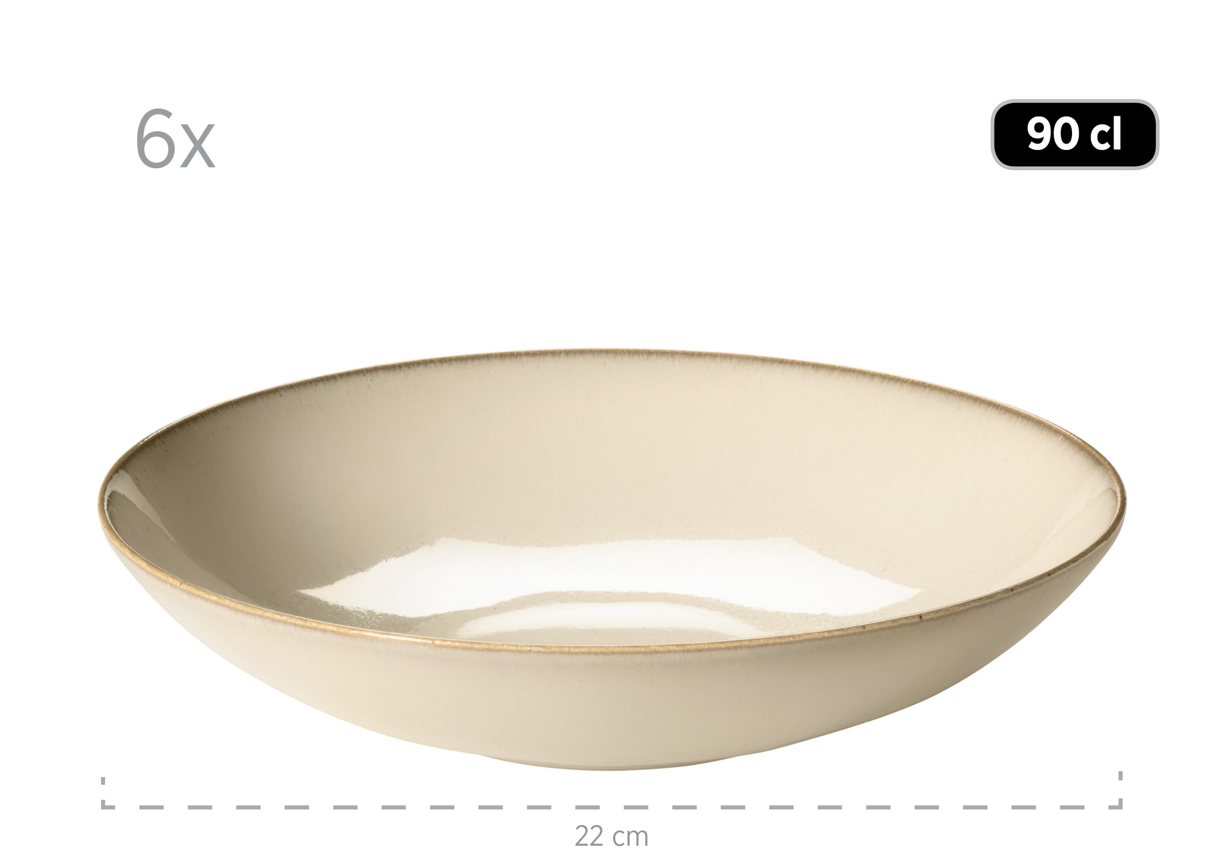 MÄSER Tafelservice »OSSIA, Teller Set, Keramik«