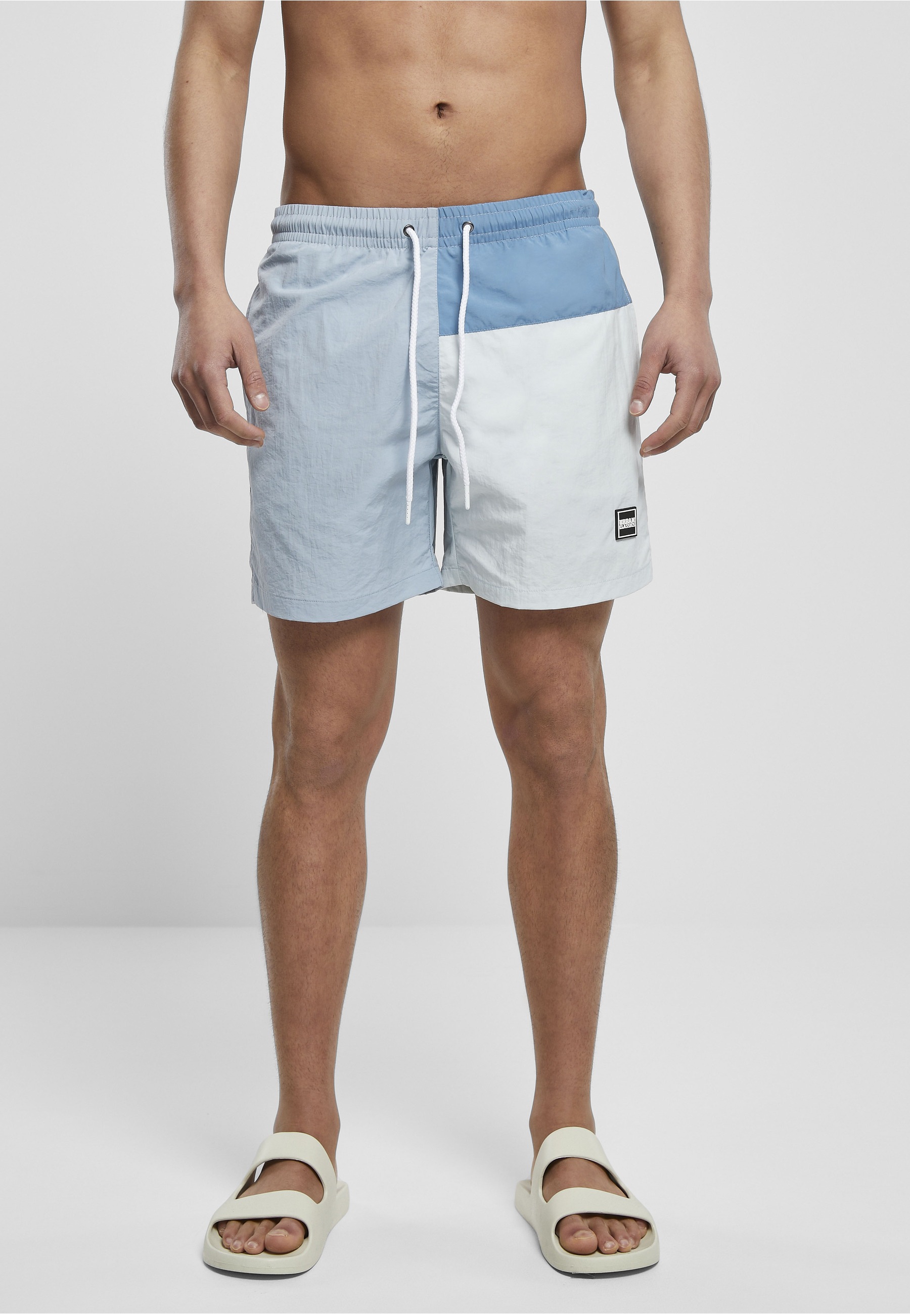 URBAN CLASSICS Badeshorts »Urban Classics Herren 3 Block Swim Shorts«