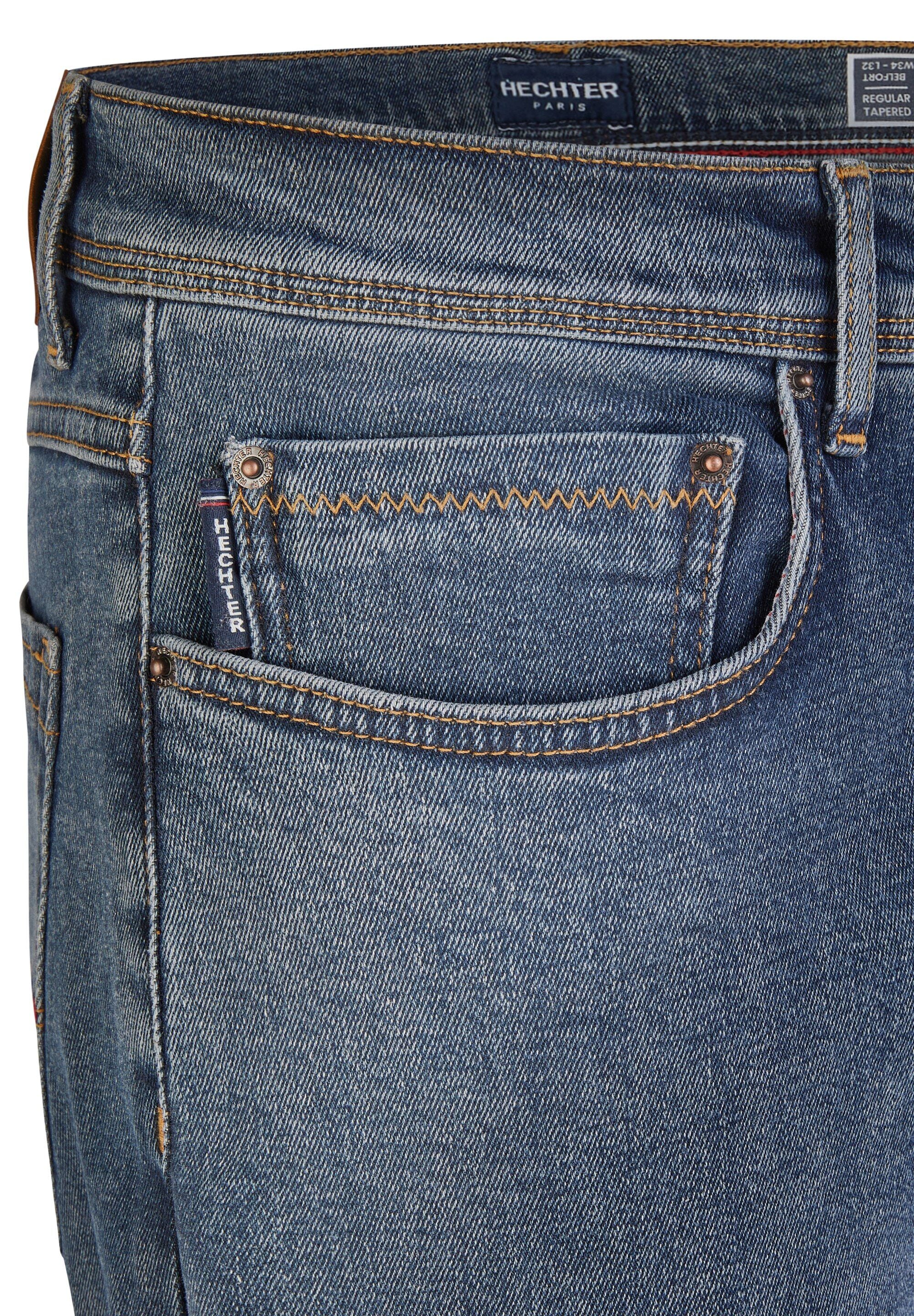 HECHTER PARIS 5-Pocket-Jeans »HECHTER PARIS FM Hose« mit versteckter Reißverschluss