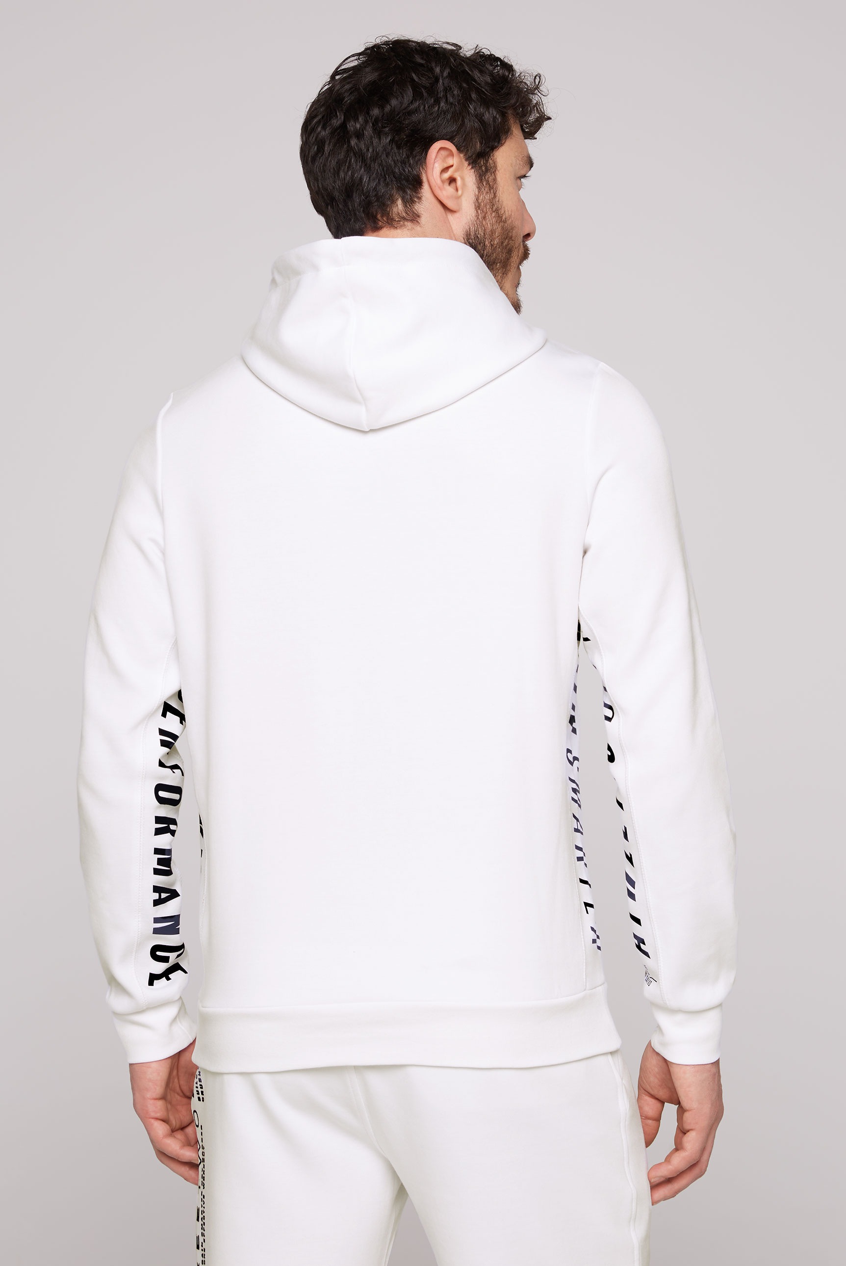 CAMP DAVID Kapuzensweatshirt, mit kontrastreichen Prints günstig online kaufen