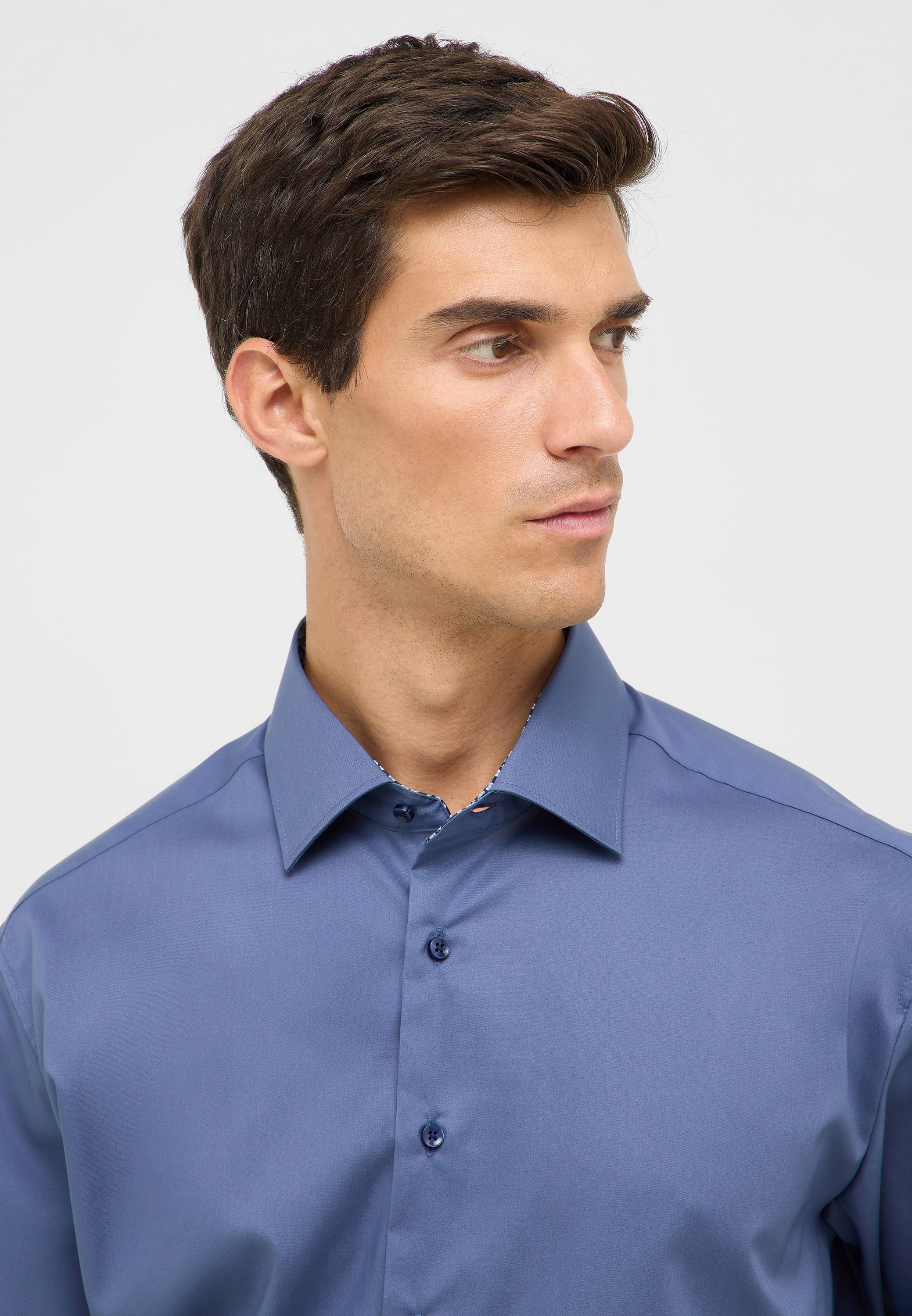Eterna Langarmhemd »MODERN FIT« NON IRON (bügelfrei)