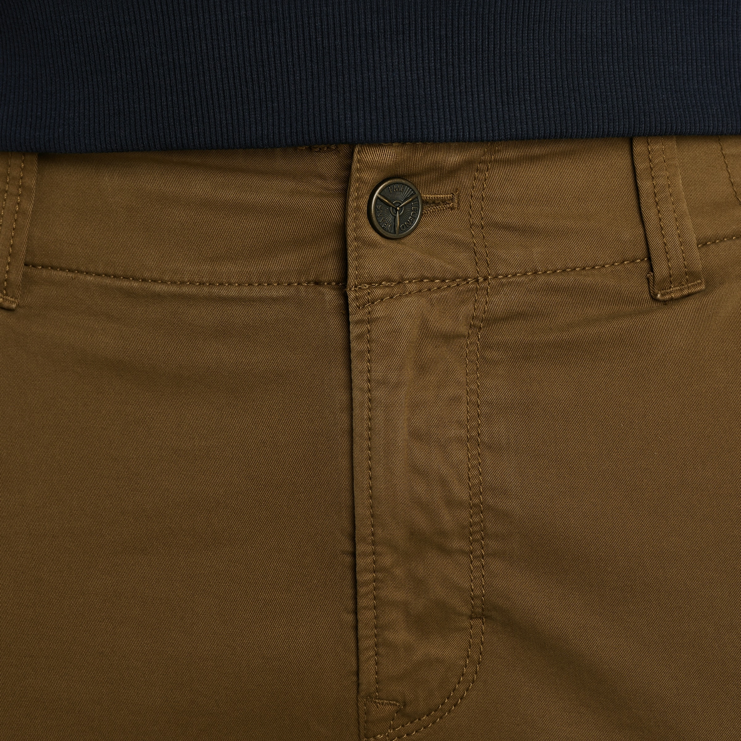 PME LEGEND Cargohose »Nordrop Stretch Twill«, mit Logo Stickerei
