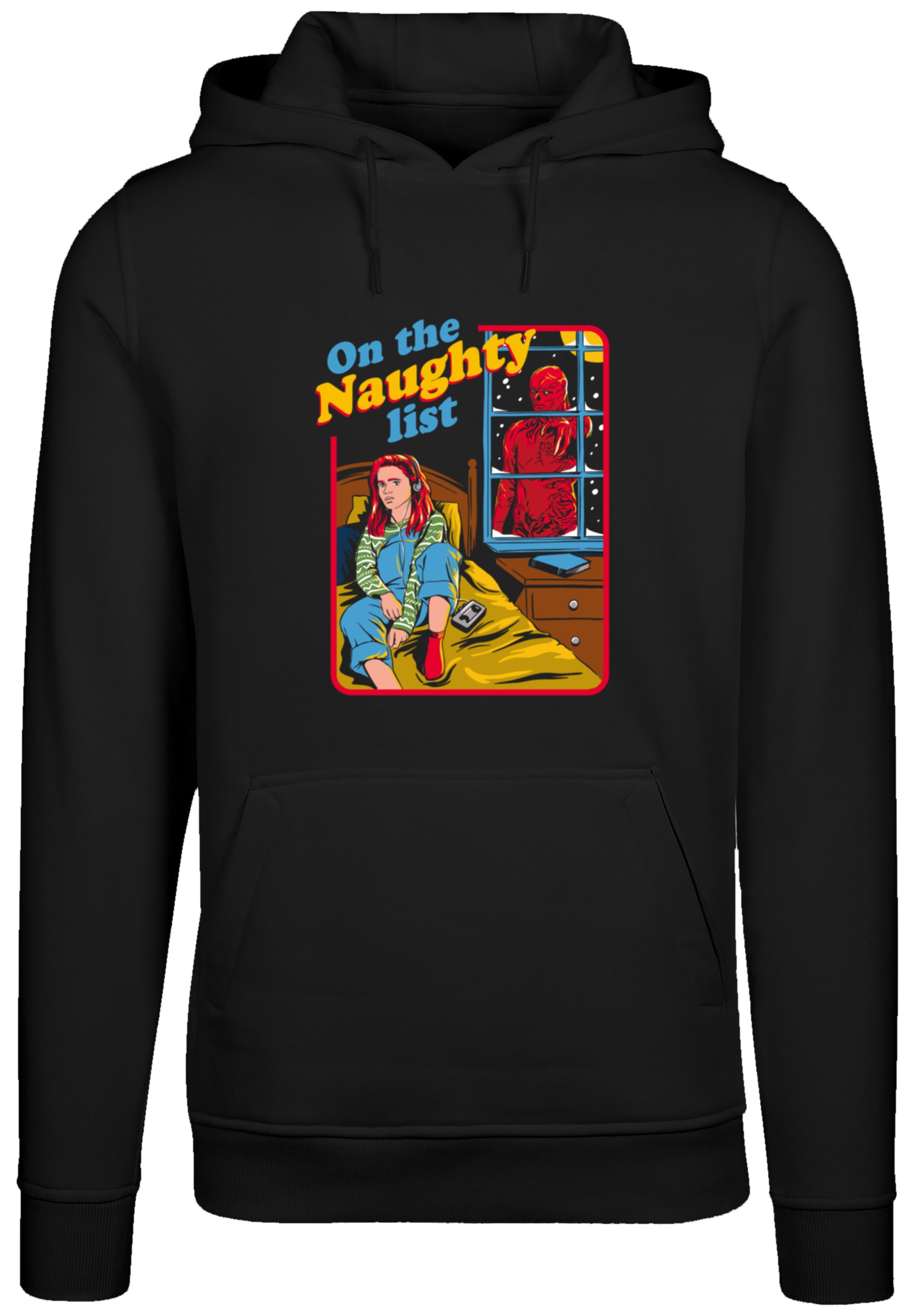 F4NT4STIC Kapuzenpullover »Stranger Things Naughty List Netflix TV Series«, Premium Qualität