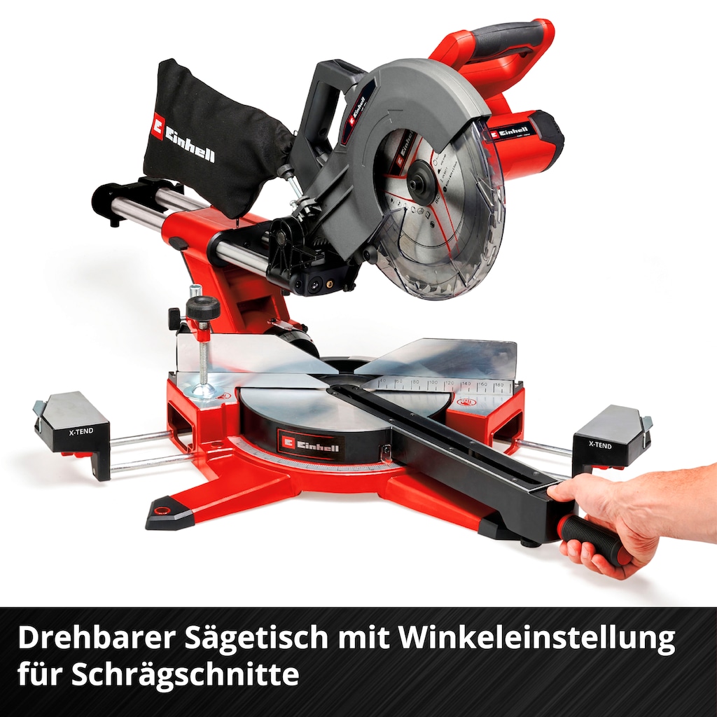 Einhell Kapp- und Gehrungssäge »TE-SM 36/10 L Li-Solo«, (Packung, 3 St.)