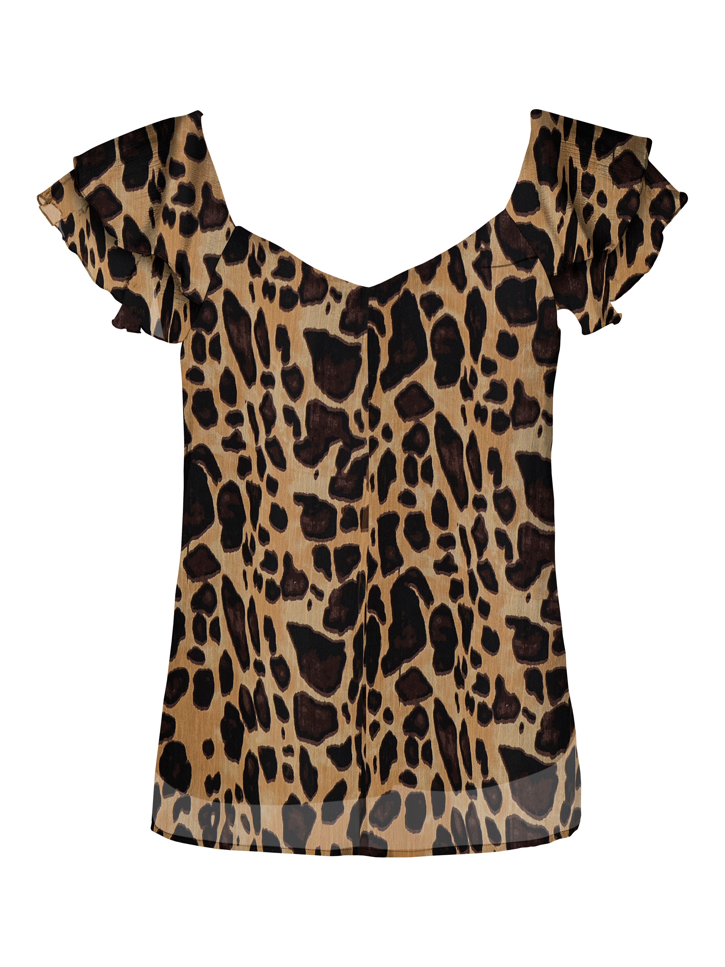 ONLY Blusenshirt "ONLASTA LIFE CAPSLEEVE V-NECK TOP PTM" günstig online kaufen