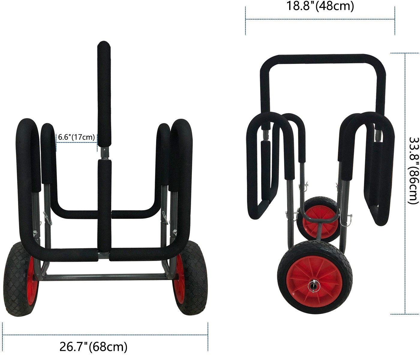 CRAZY4BOATING SUP-Transportwagen »Double«