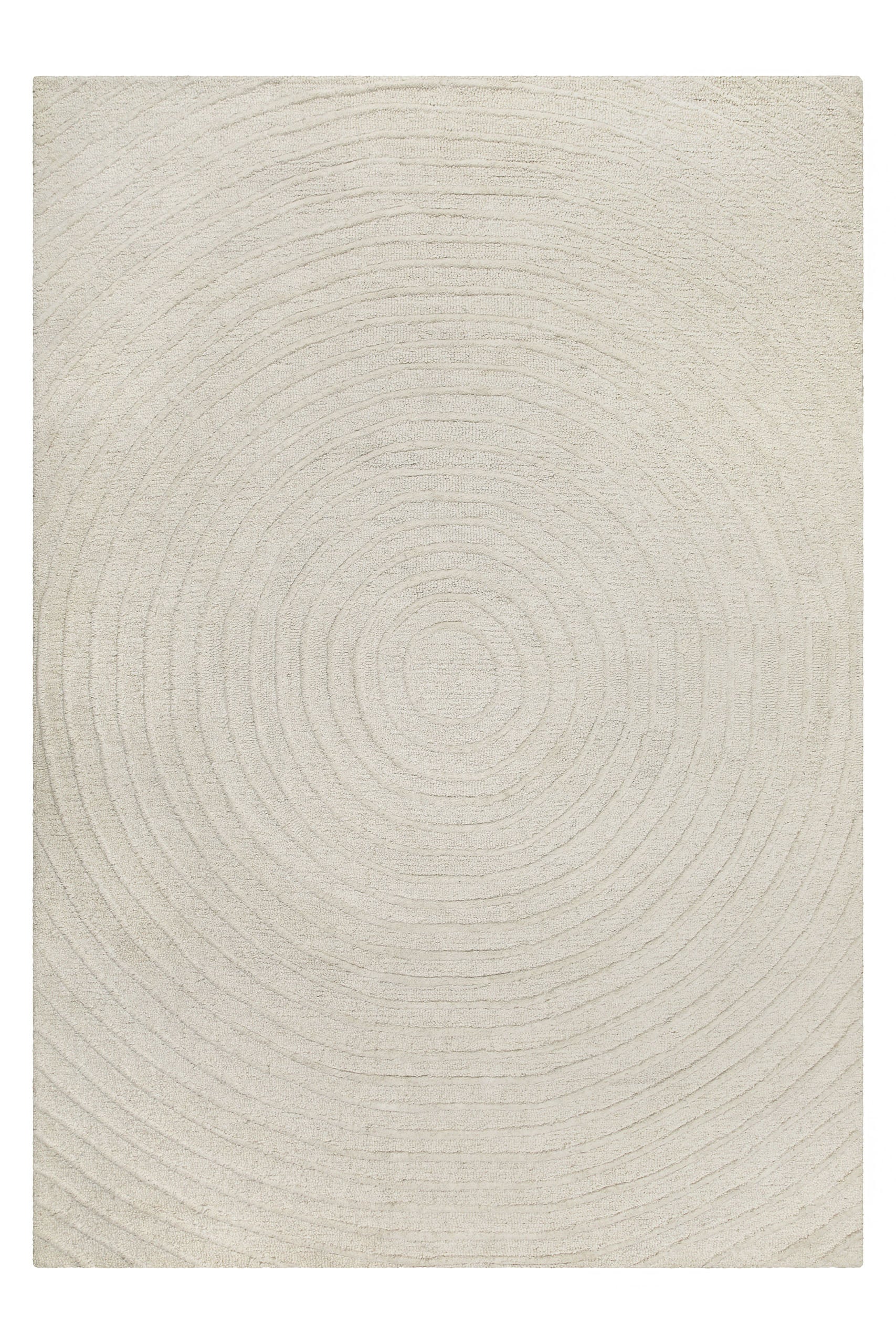 Wecon home Wollteppich »Hamptons NINETEEN«, rechteckig, 15 mm Höhe, Läufer, Schurwolle, Kurzflor, Wohn- & Schlafzimmer, Hoch-Tief-Effekt