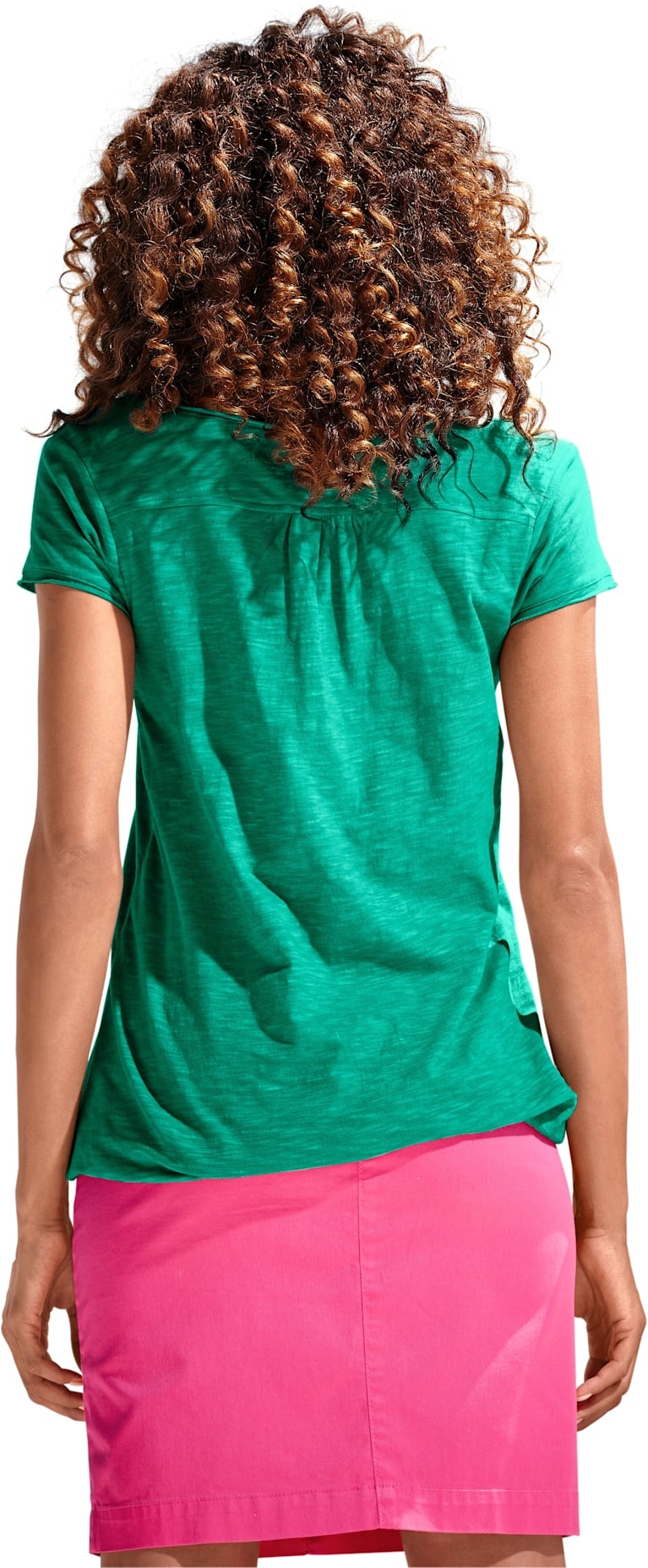 heine Rundhalsshirt "Rundhals-Shirt", 1 Stk. günstig online kaufen