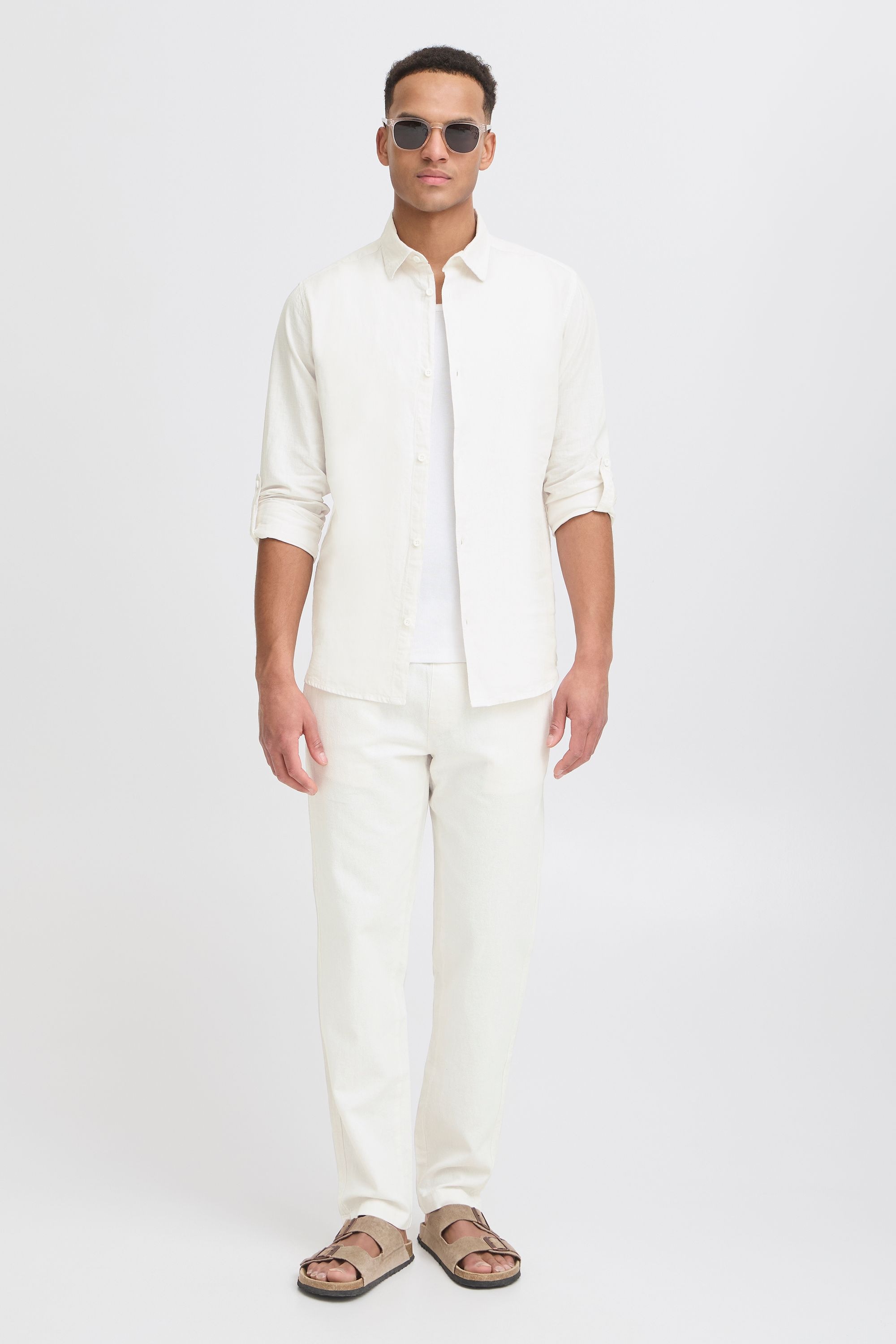 Indicode Leinenhemd "Leinenhemd IDMonko" günstig online kaufen