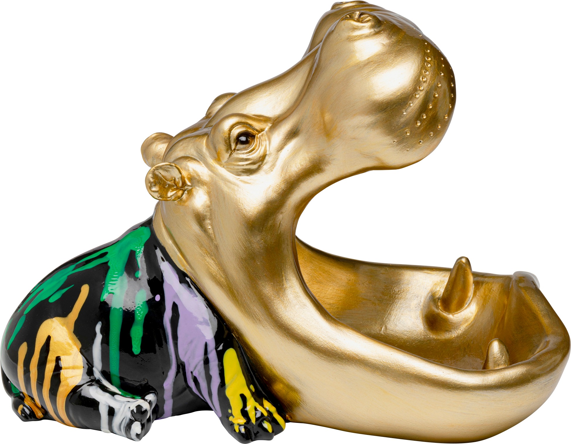 Kare Design Dekofigur »Hungry Hippo« verschiedene Farben & Größen