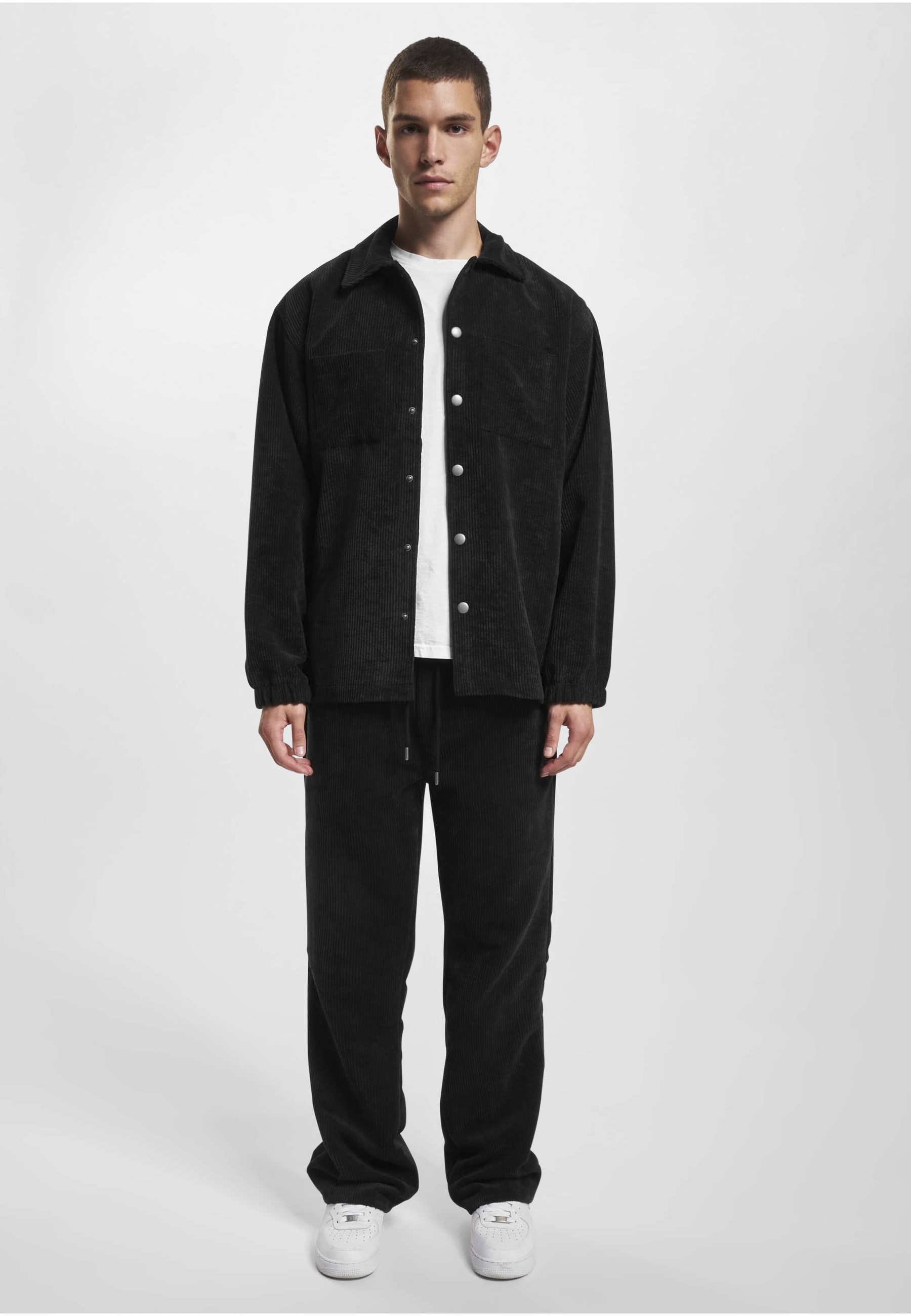 DEF Langarmhemd »DEF Herren DEF Cord Shirt« 1 Stk.