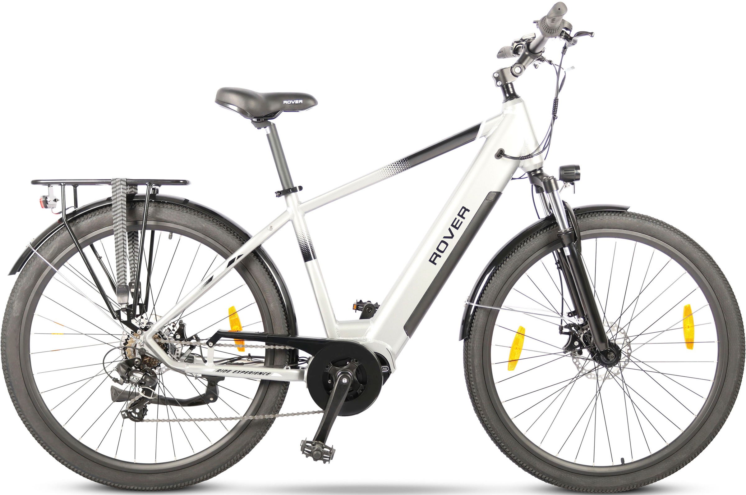 ROVER E-Bike "Trekking E-Bike TMM 709", 7 Gang, Mittelmotor 250 W, Pedelec, Elektrofahrrad für Damen u. Herren, Trekking