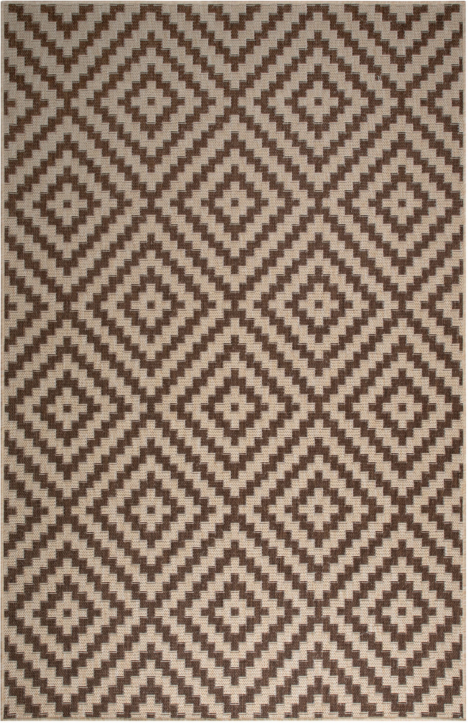 my home Teppich »Cordoba auch als Läufer erhältlich«, rechteckig, 3 mm Höhe, In- und Outdoor geeignet, Sisal-Optik, Wetterfest & UV-beständig, Boho