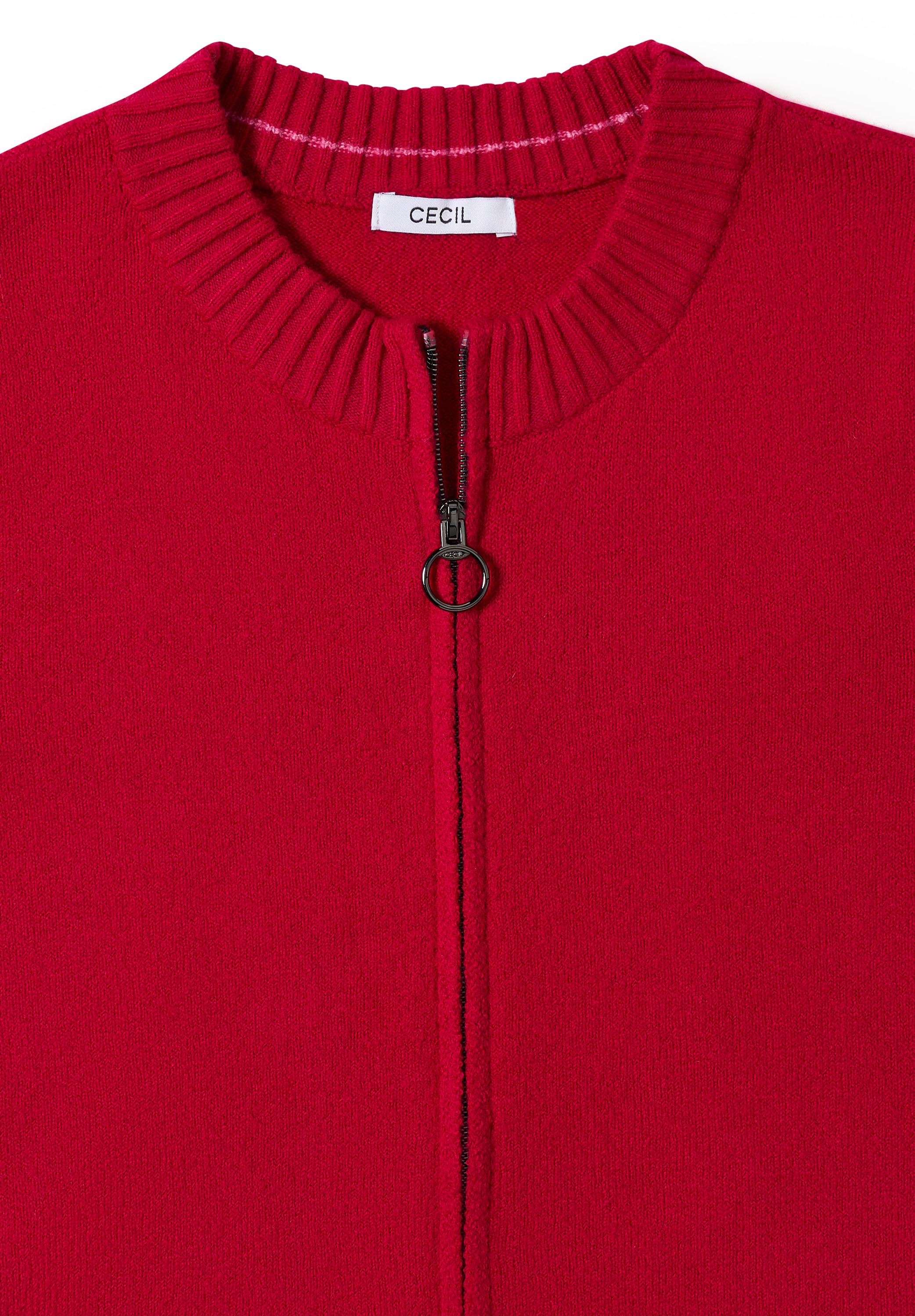 Cecil Cardigan, mit Ripp-Details
