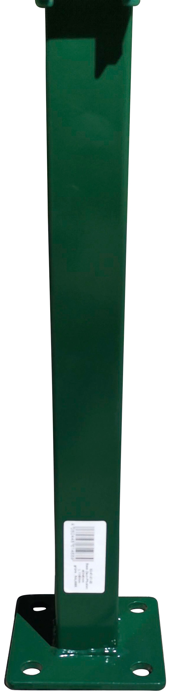 Peddy Shield Zaunpfosten, 110 cm Höhe, für Ein- und Doppelstabmatten grün