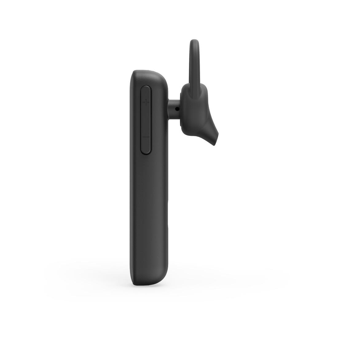 Hama Bluetooth-Kopfhörer »Mono-Bluetooth®-Headset mit Ladestation, kabellos, Multipoint«, Echo Noise Cancellation (ENC)-Stummschaltung-Sprachsteuerung, filtert und unterdrückt Umgebungsgeräusche, incl. Ladestation