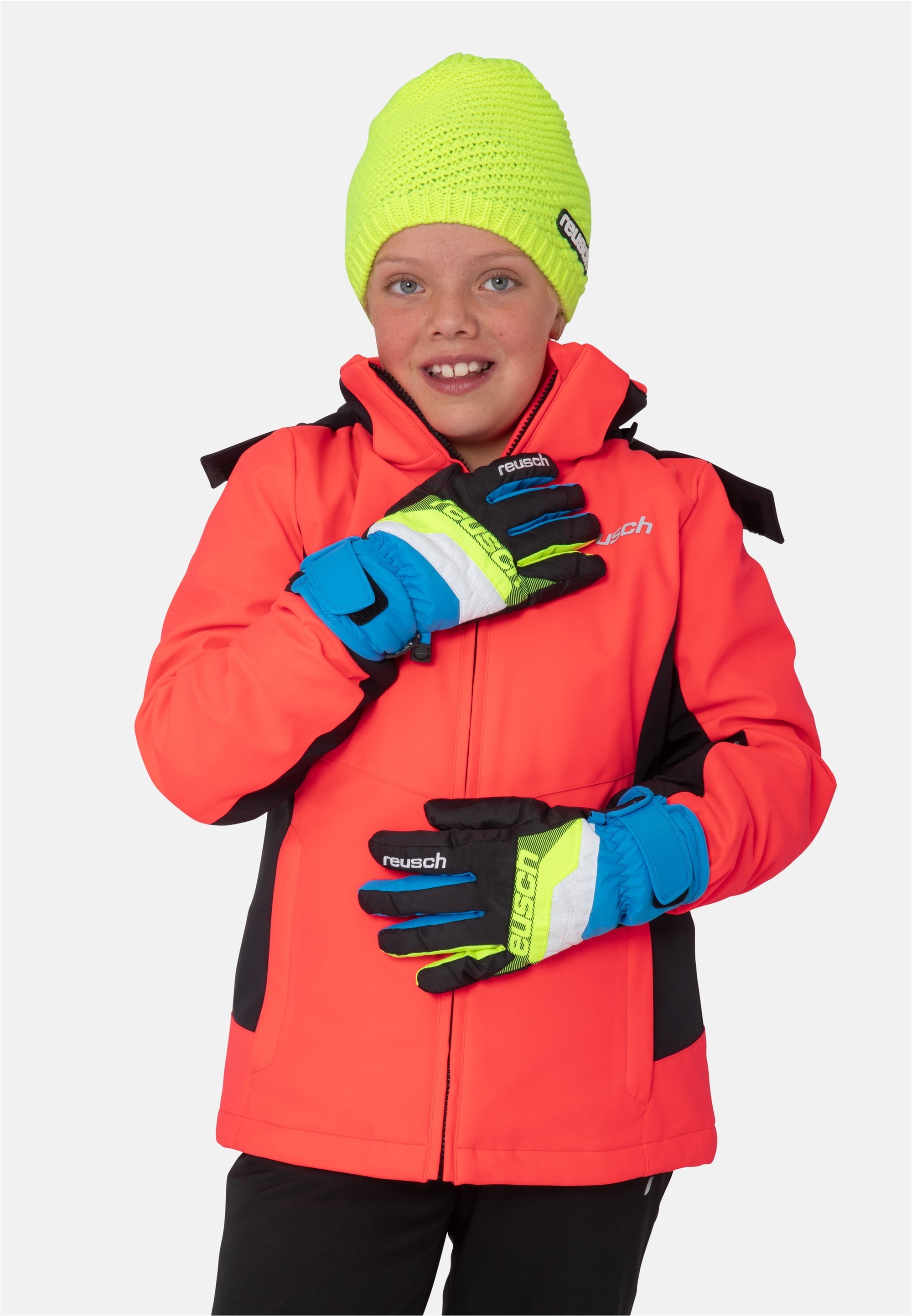 Reusch Skihandschuhe »Dario R-TEX XT Junior«, mit praktischem Klettverschluss