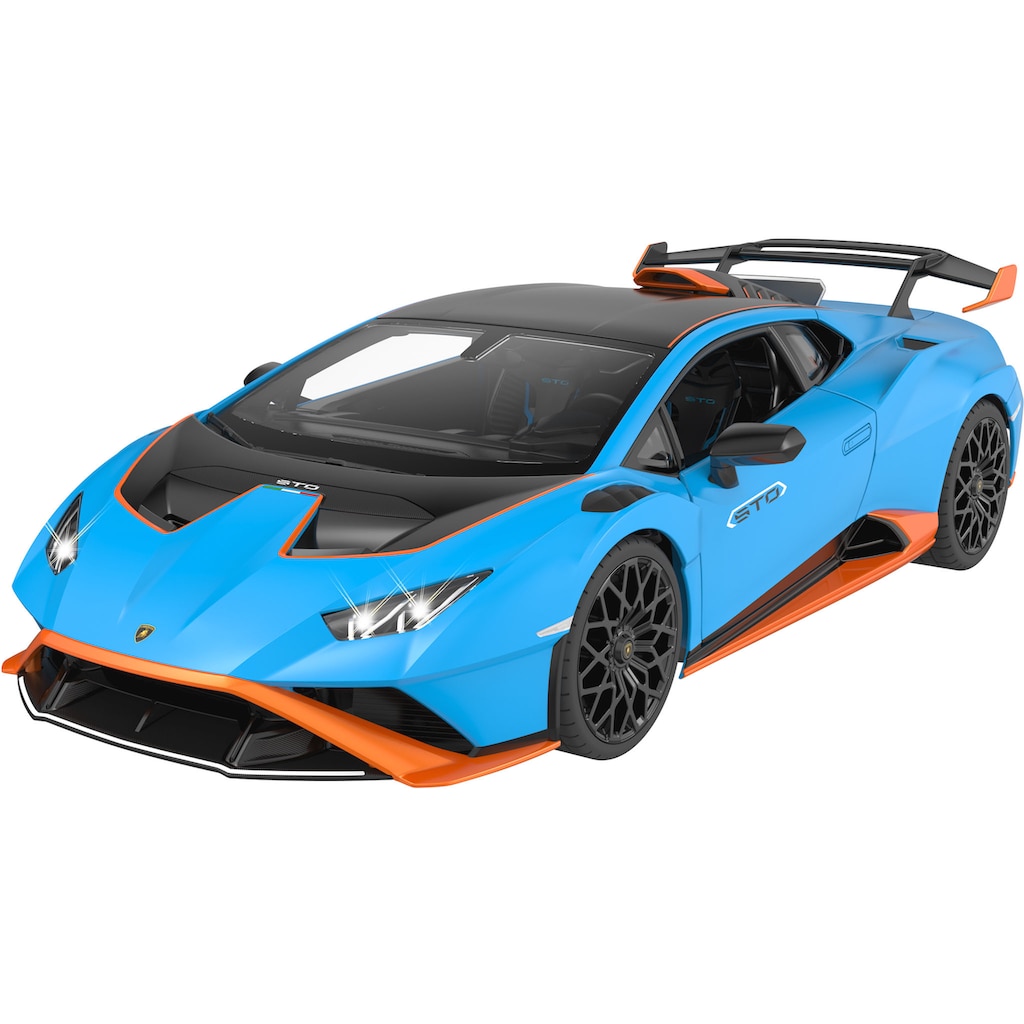 Jamara RC-Auto »Lamborghini Huracán STO 1:14, blau, 2,4GHz«, mit LED-Licht; offiziell lizenziert