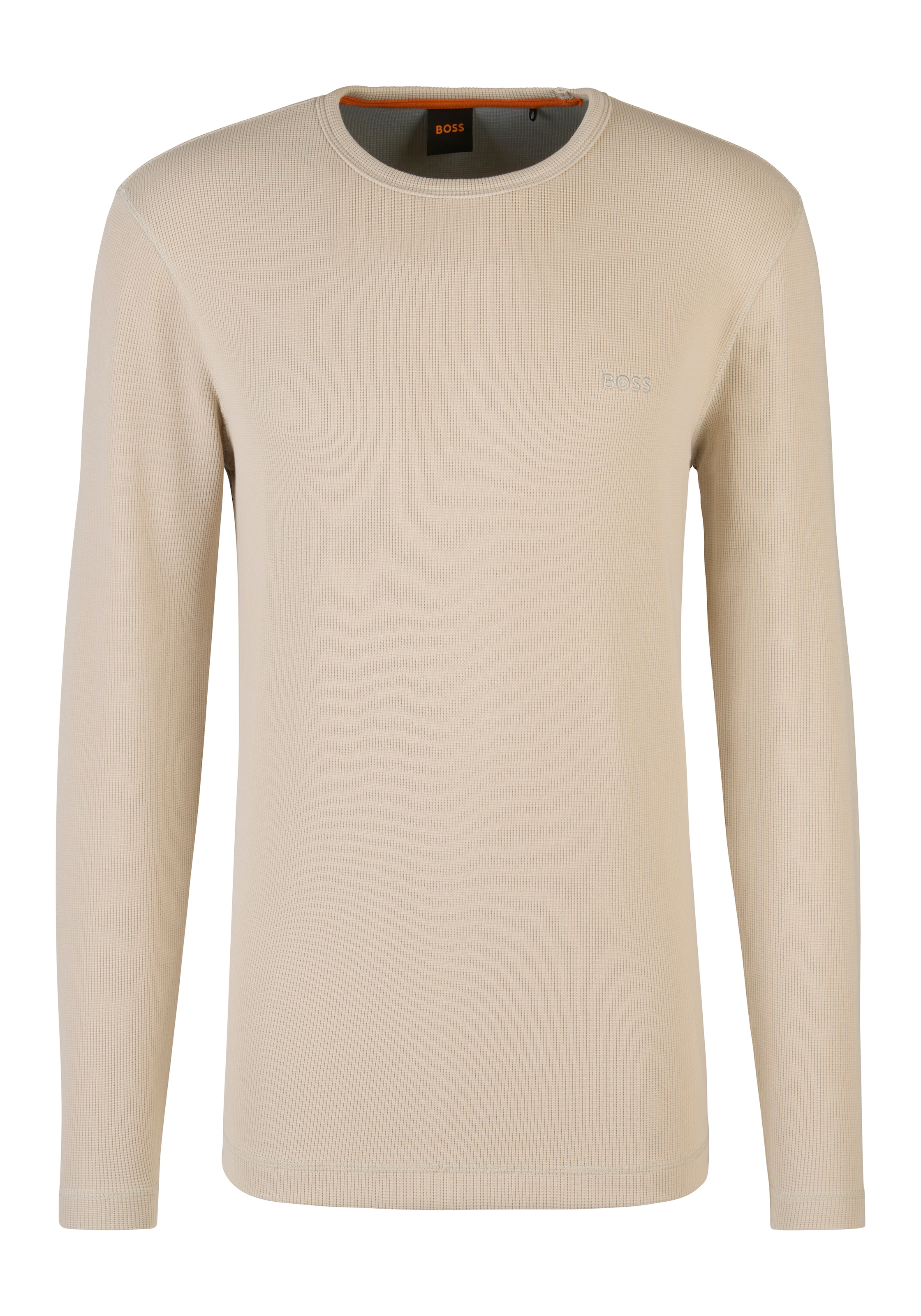 BOSS ORANGE Langarmshirt »Tempesto«, mit BOSS-Stickerei