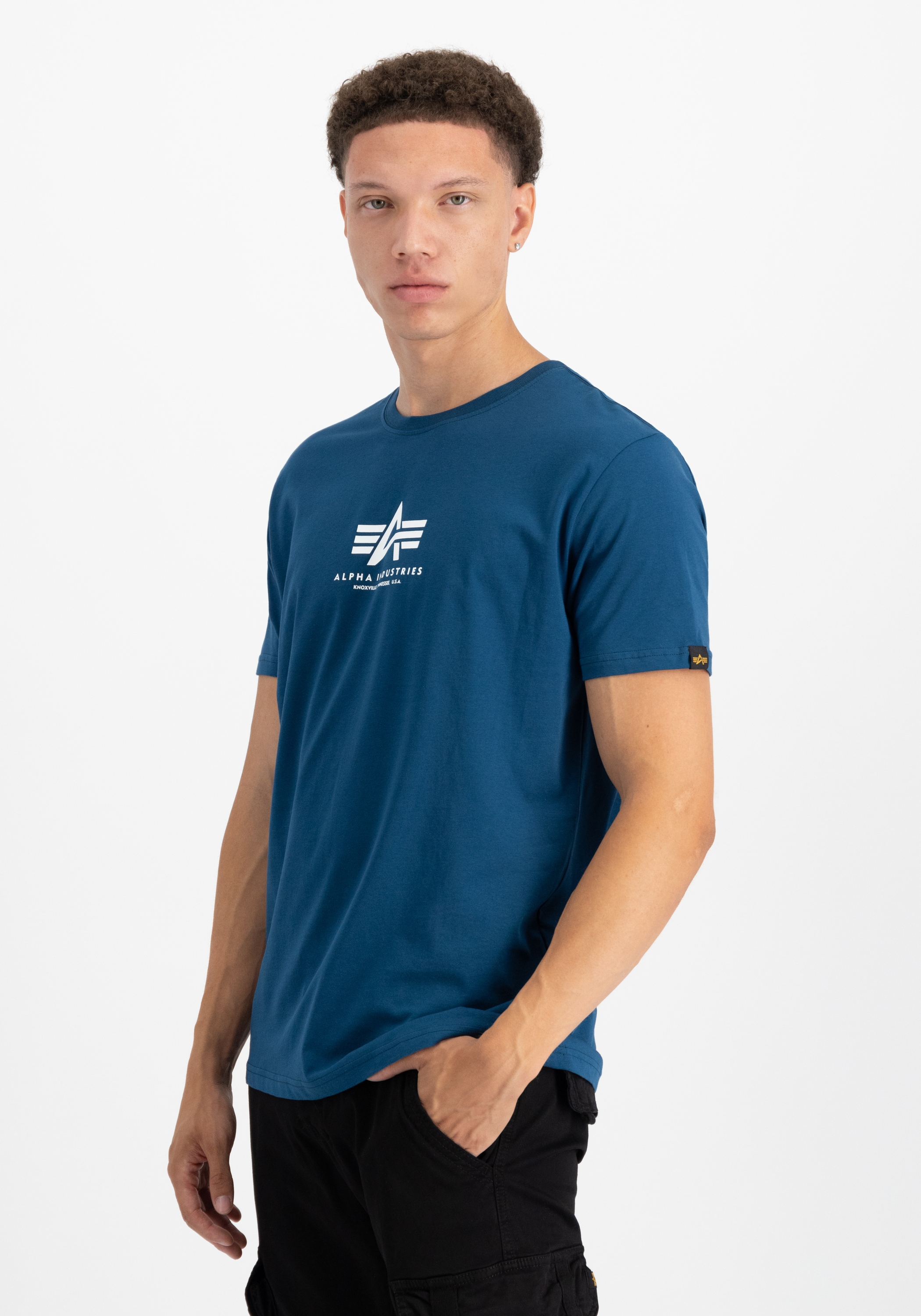 Alpha Industries T-Shirt »Alpha Industries Men - T-Shirts Basic T Mid Logo«