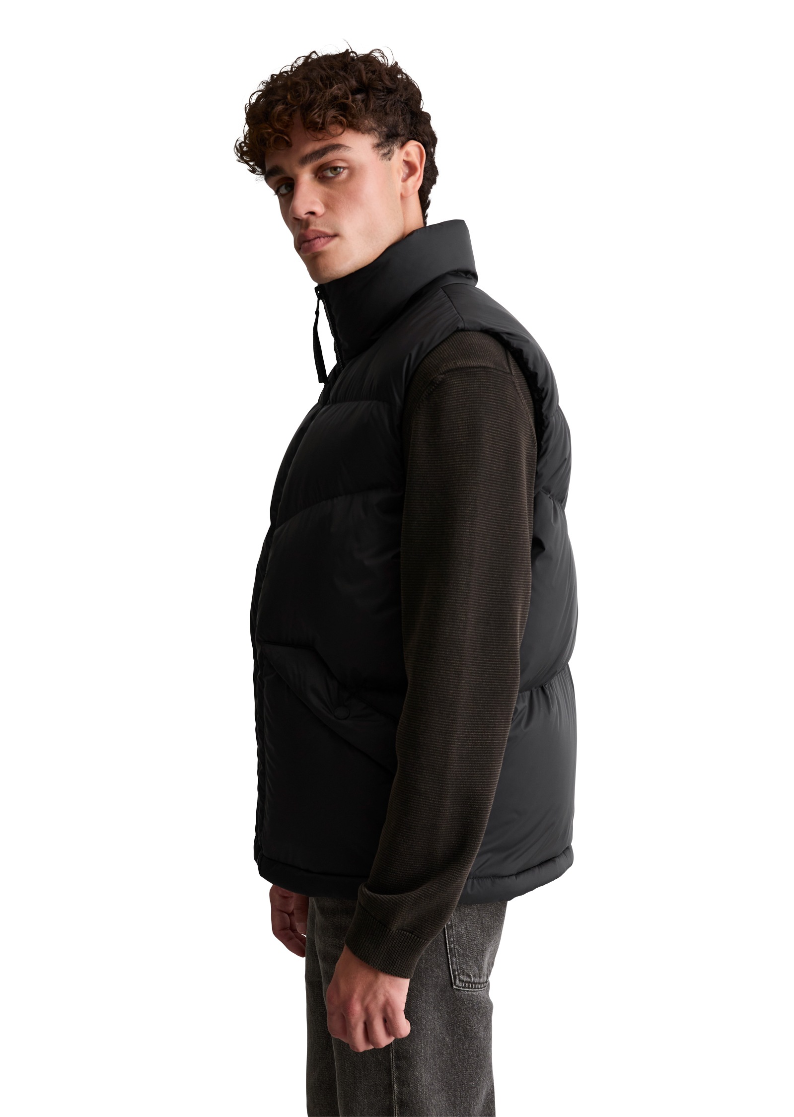 Marc O'Polo DENIM Steppweste »aus recyceltem Polyester«