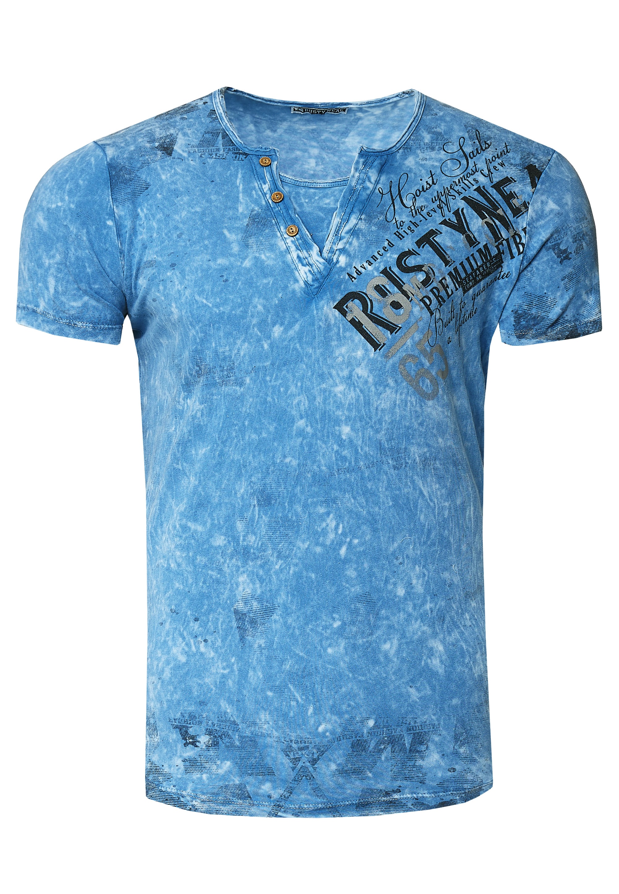 Rusty Neal T-Shirt, im coolen Used-Look-Design