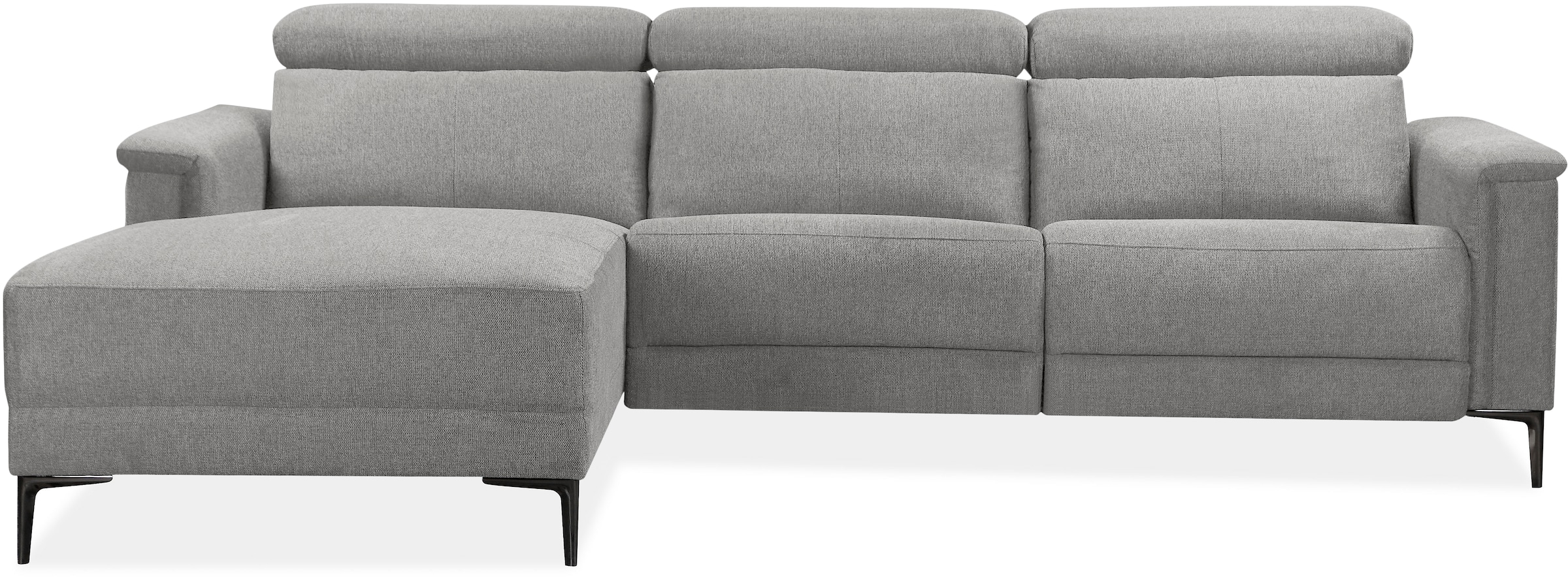 Home affaire Ecksofa "LUND, L-Form, 261cm, man. o. elektr. Relaxfunktion (m günstig online kaufen