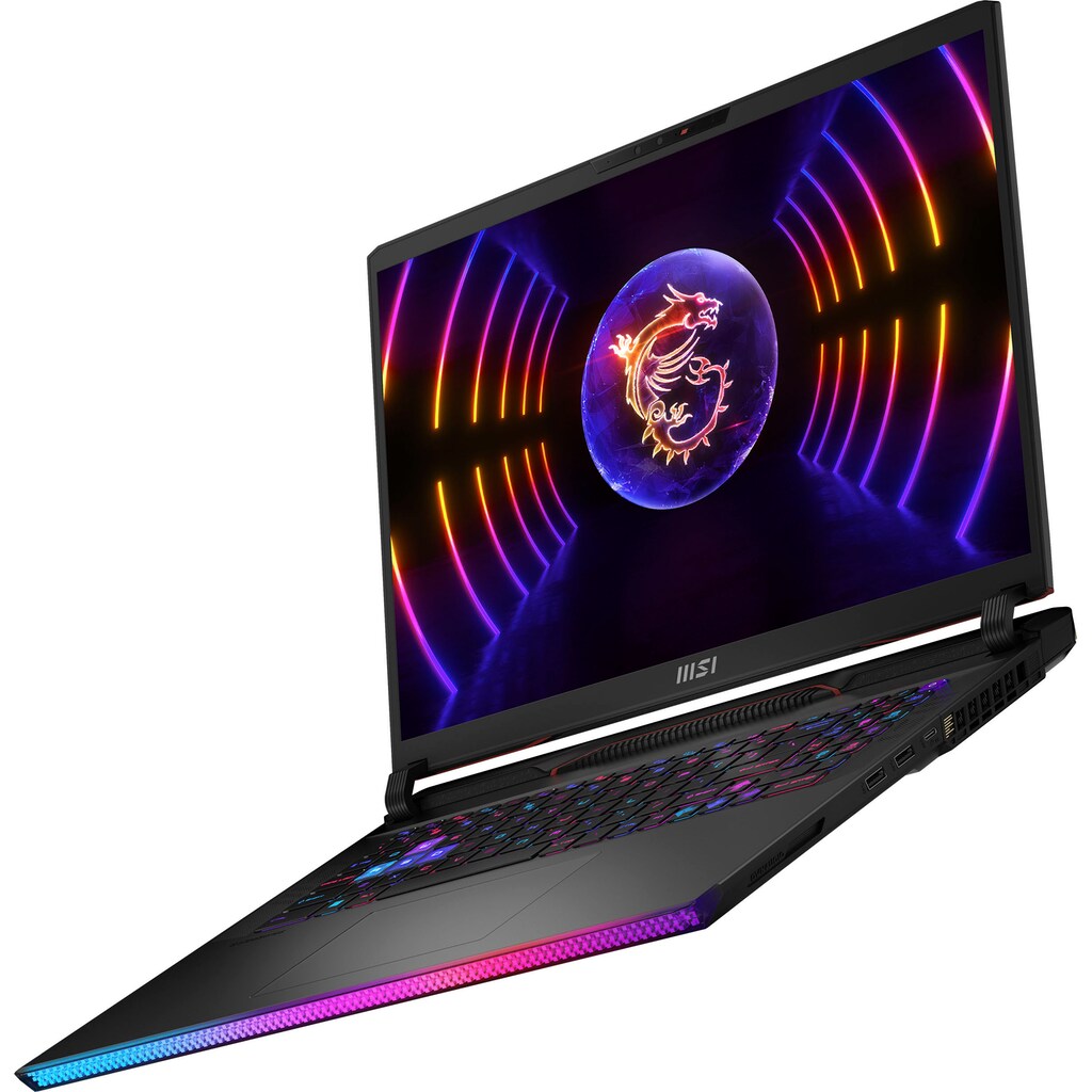 MSI Gaming-Notebook »Raider GE78 HX 13VI-018«, 43,2 cm, / 17 Zoll, Intel, Core i9, GeForce RTX 4090, 2000 GB SSD