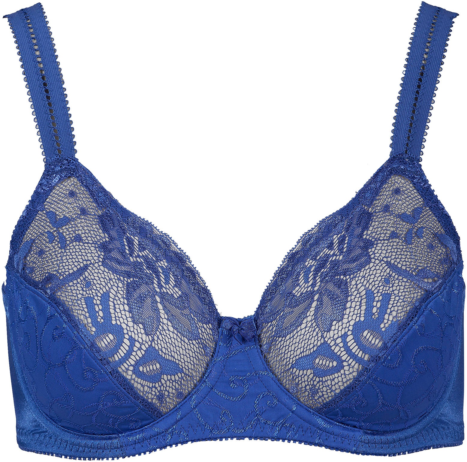 Elbrina "EMBROIDERY" breite Träger, ohne Schale, mit Bügel, mit Spitze, fem günstig online kaufen