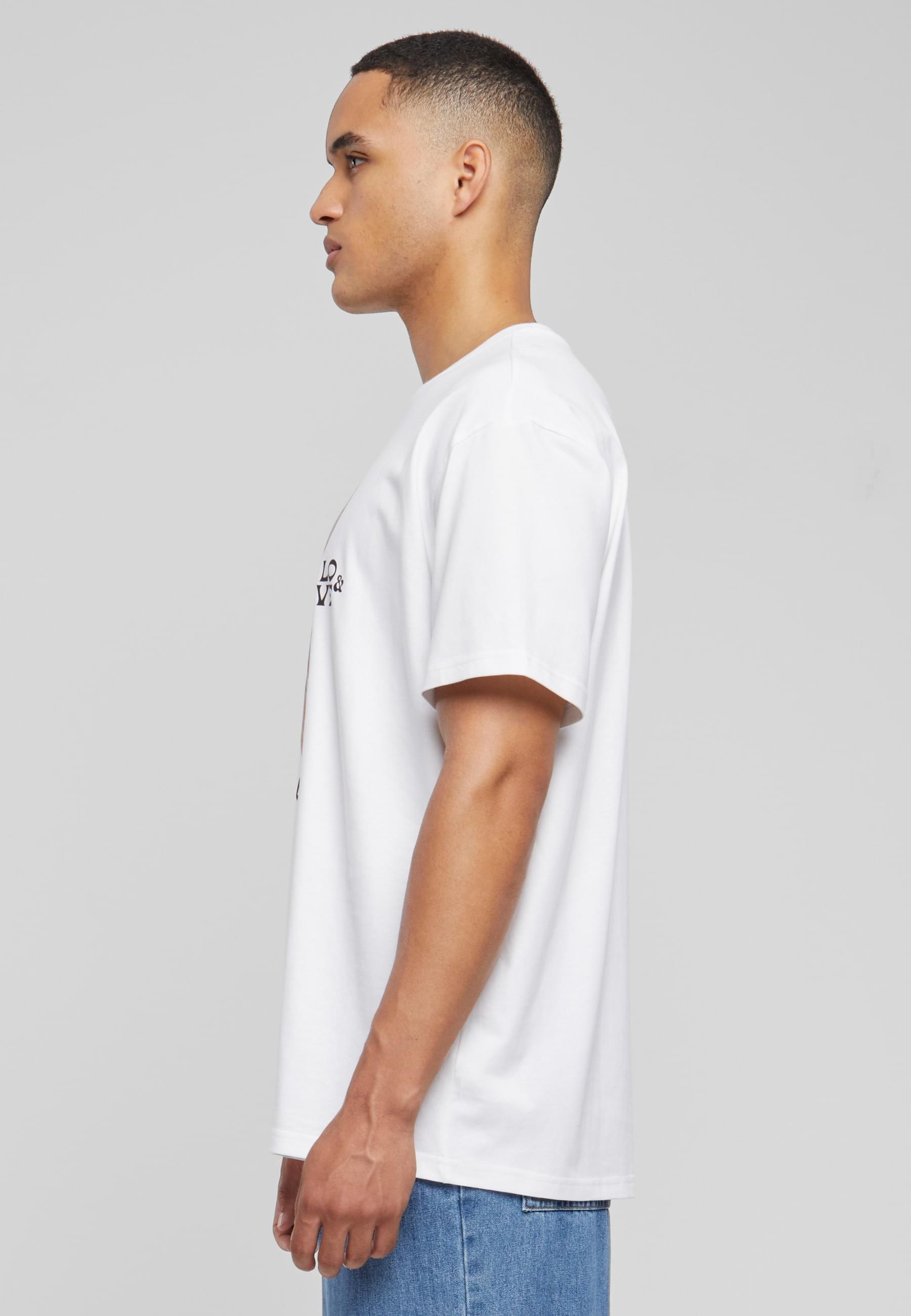 Upscale by Mister Tee Kurzarmshirt »Upscale by Mister Tee Unisex Live in Peace Oversize Tee«, (1 tlg.)