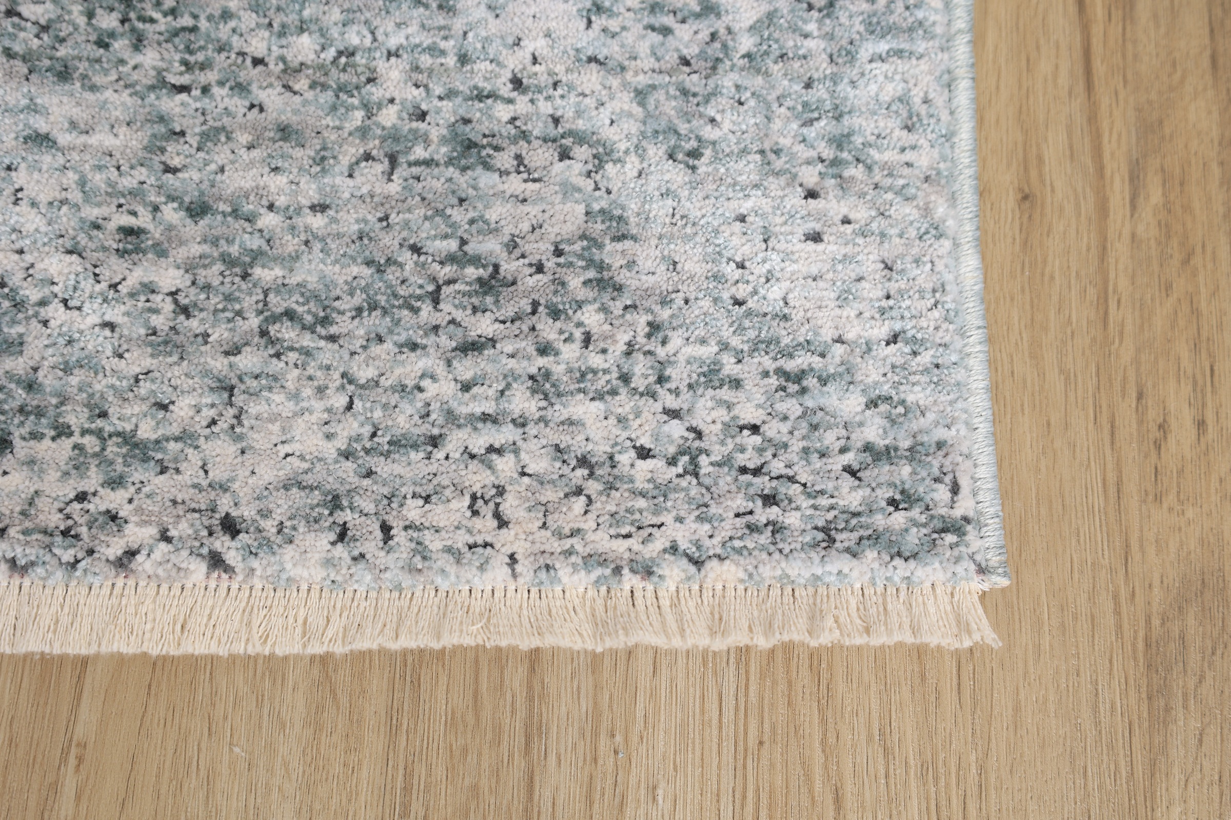 SCHÖNER WOHNEN-Kollektion Teppich »Charme 240«, rechteckig, 6 mm Höhe, leichter Kurzflor, Fransen, Wohnzimmer