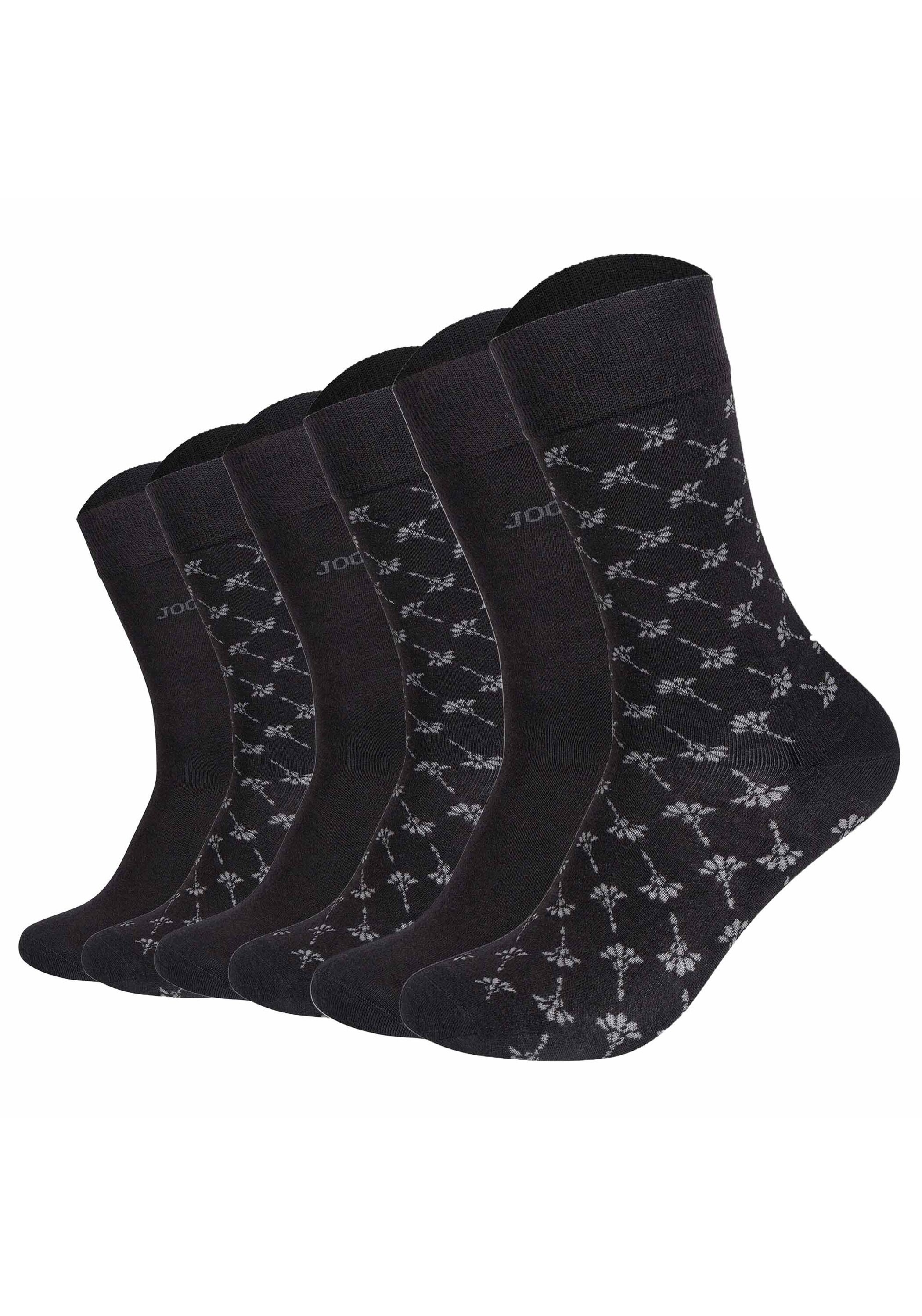 JOOP Kurzsocken "Socken Premium Essential Iconic Socks 6P 6er Pack" 6 Paar tlg.