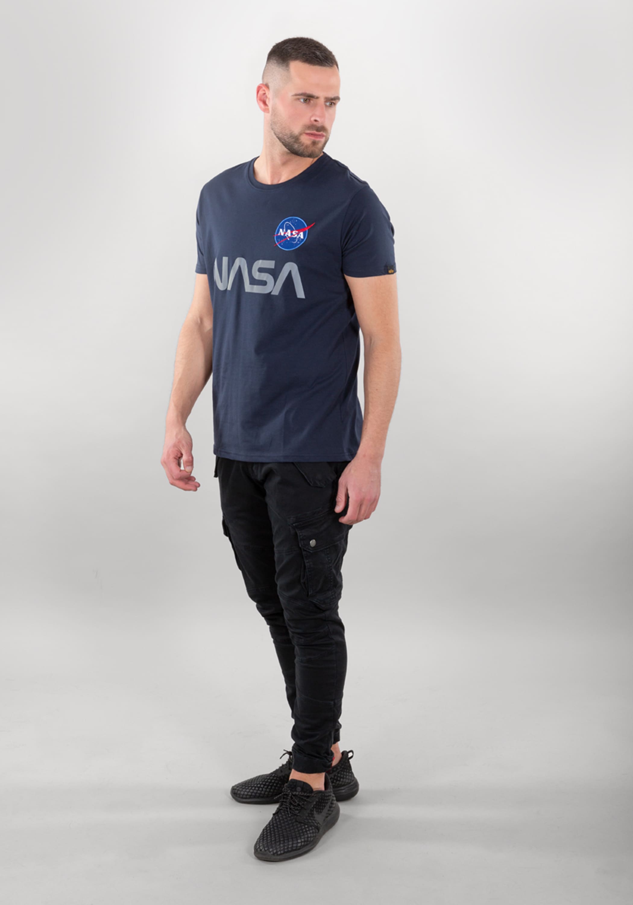 Alpha Industries T-Shirt "ALPHA INDUSTRIES Men - T-Shirts NASA Reflective T günstig online kaufen