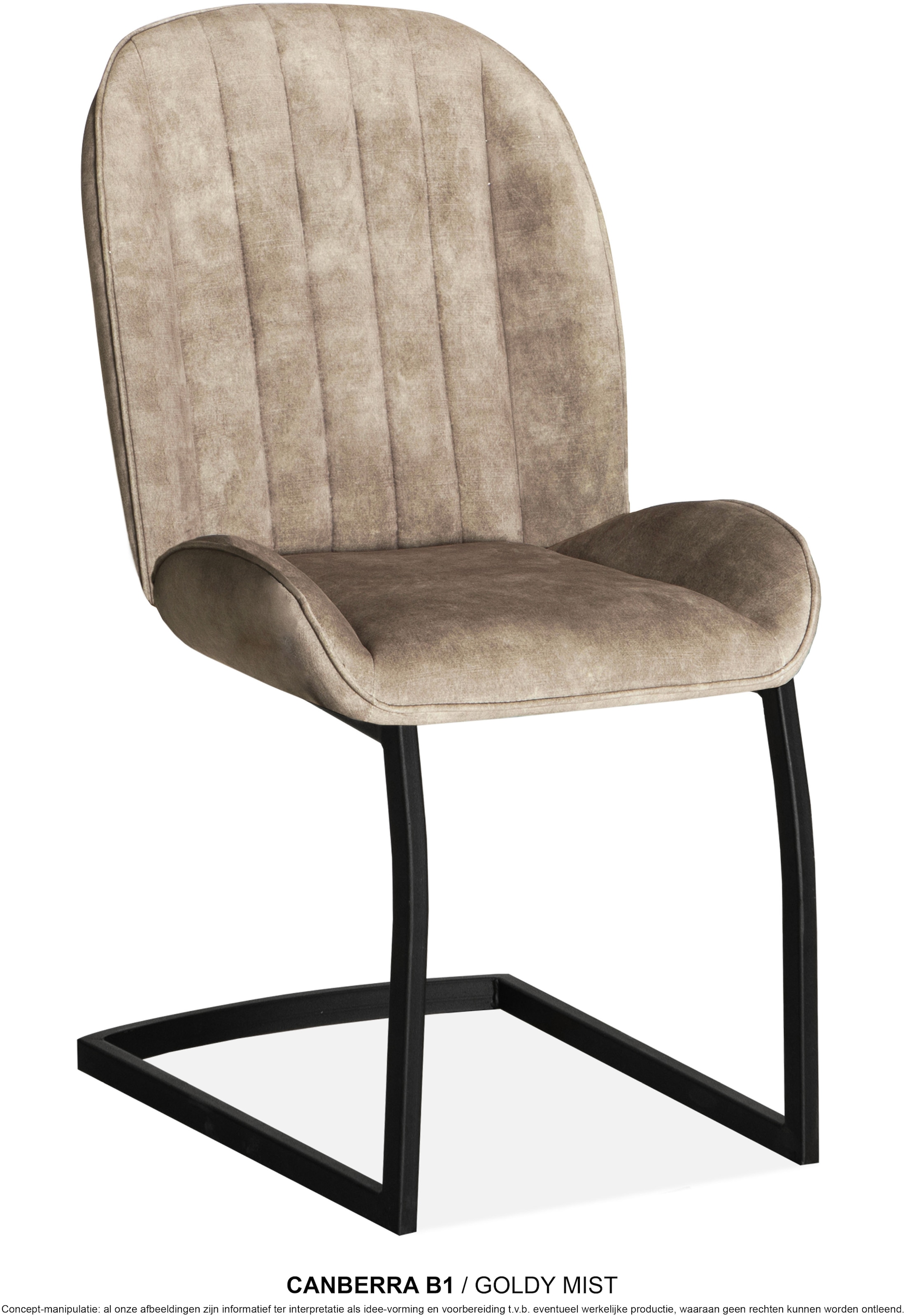 OMG Design Esszimmerstuhl "Canberra" (Set) 1 Stk. Stoff Esszimmerstuhl, pfl günstig online kaufen