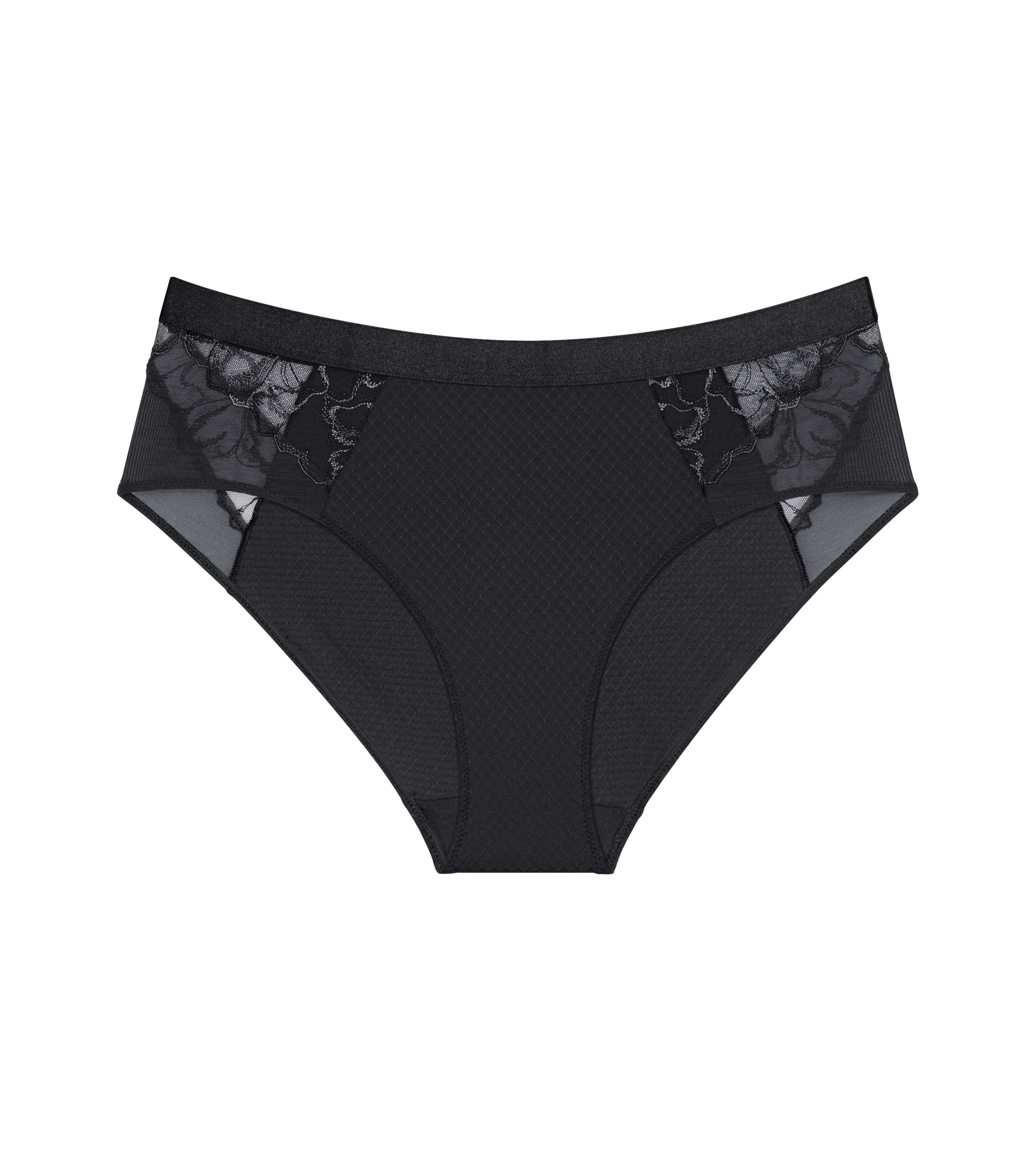 Triumph Maxislip "Wild Azalea Florale" Spitze, hochgeschnitten, Satin-Einfa günstig online kaufen